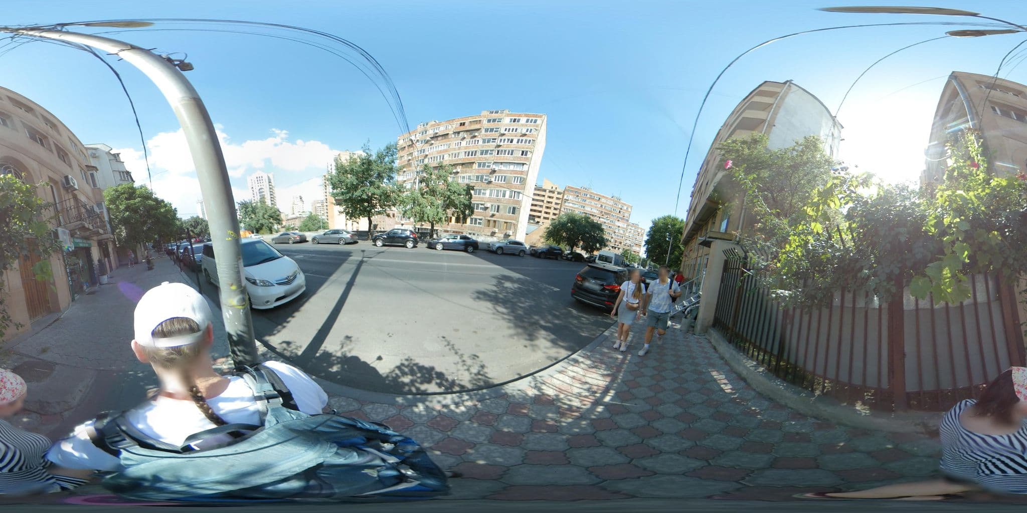 Street view near Hobby Hotel, Yerevan — © vlivyur (CC BY-SA · Mapillary)