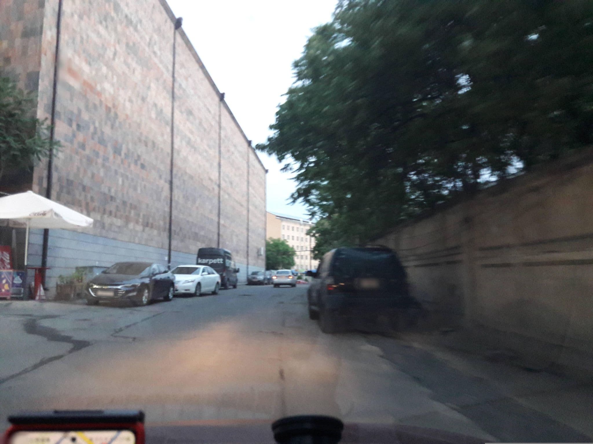 Street view near Feel Inn Hostel, Yerevan — © noktoborus (CC BY-SA · Mapillary)