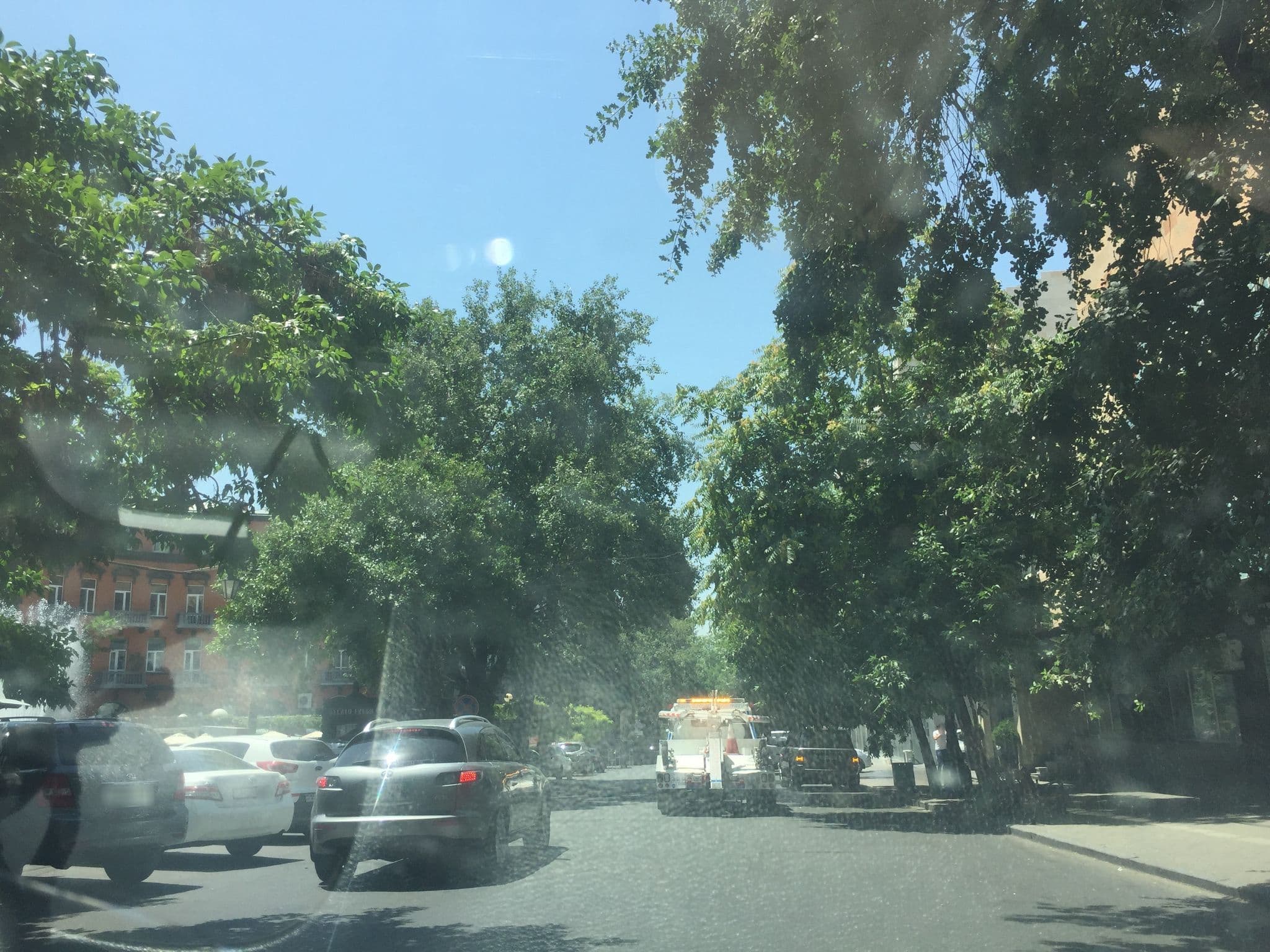 Street view near Moscow Boutique Hotel, Kentron — © thepriben (CC BY-SA · Mapillary)