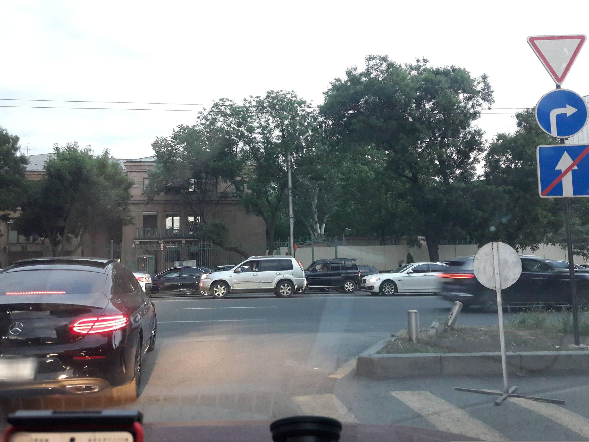 Street view near Ararat Hotel Yerevan, Yerevan — © noktoborus (CC BY-SA · Mapillary)