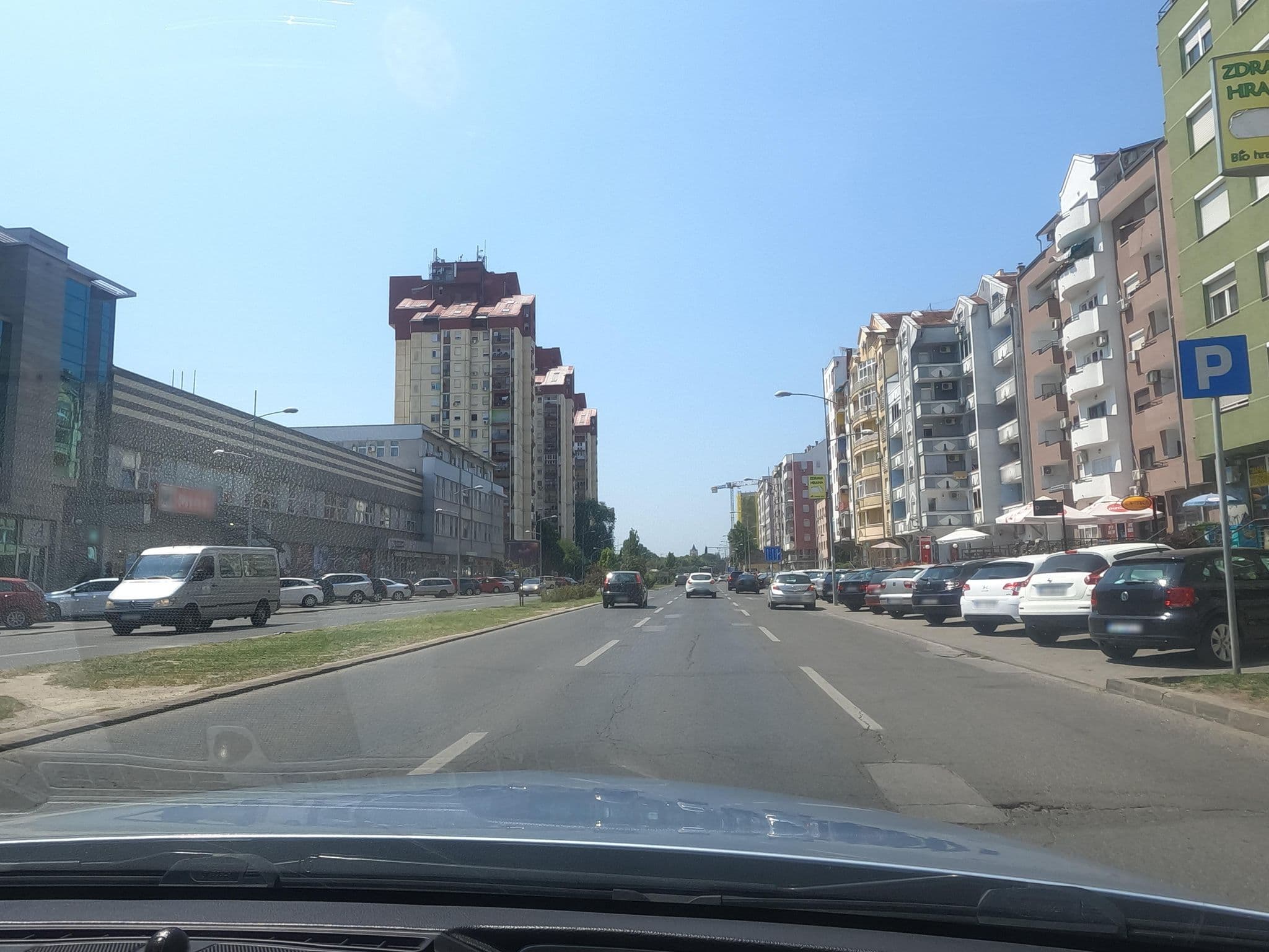 Street view near Sky Apartmani, Novi Sad — © borovac (CC BY-SA · Mapillary)
