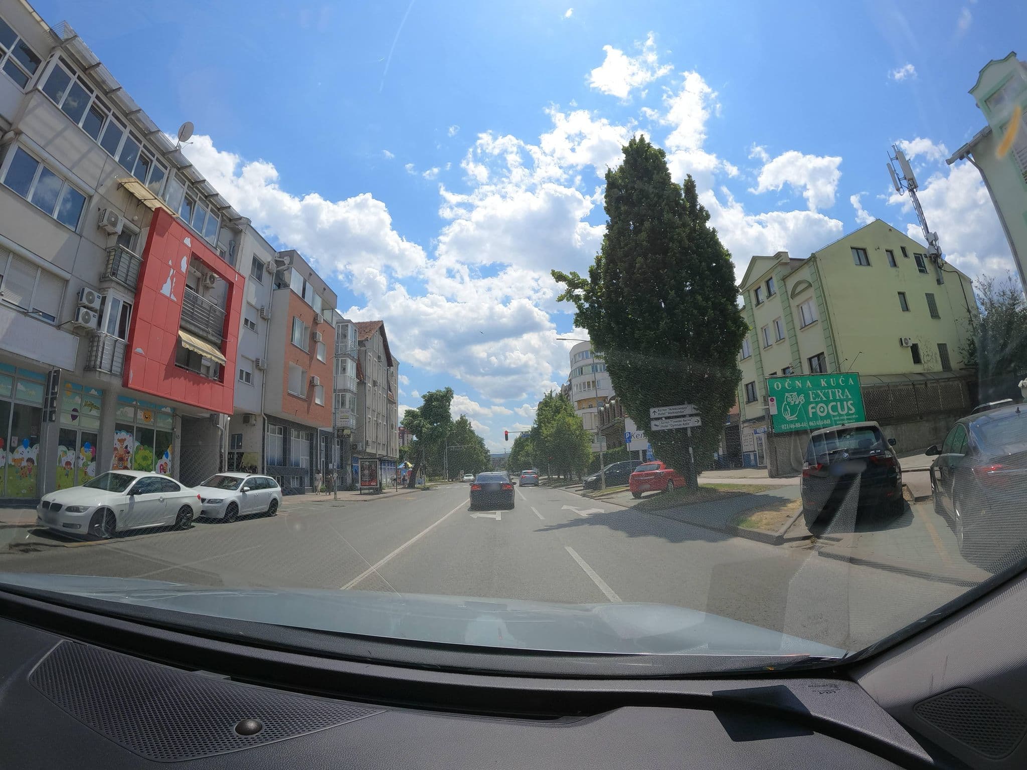 Street view near Ile De France Hotel Novi Sad, Novi Sad — © borovac (CC BY-SA · Mapillary)