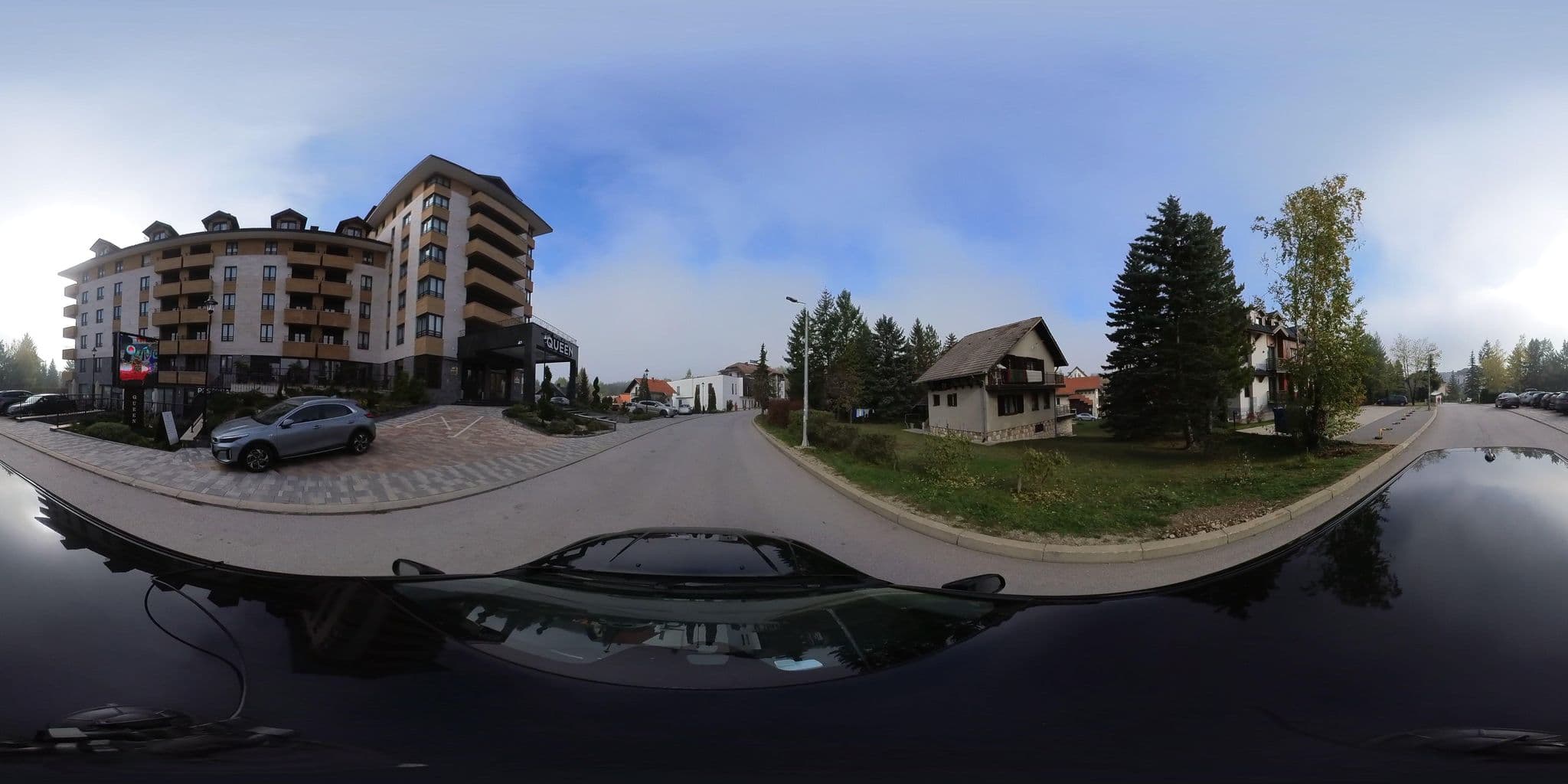 Street view near Queen of Zlatibor Hotel and Spa, Zlatibor — © brackone (CC BY-SA · Mapillary)