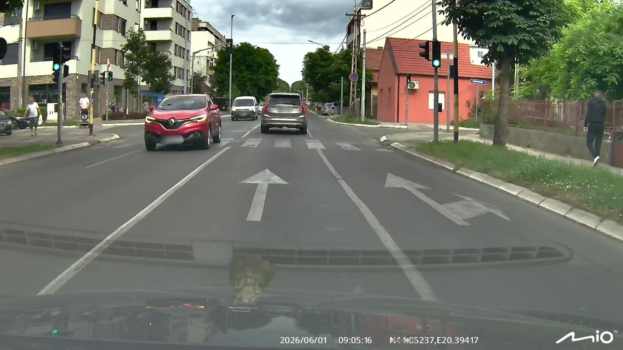 Street view near Garni Hotel City Code Vizura, Zemun — © puky (CC BY-SA · Mapillary)