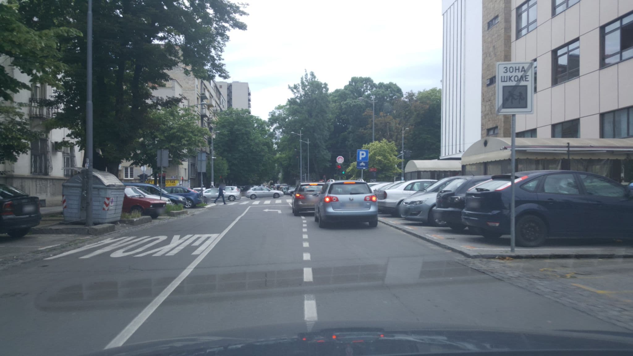 Street view near Hotel Tash (soba 302), Belgrade — © puky (CC BY-SA · Mapillary)