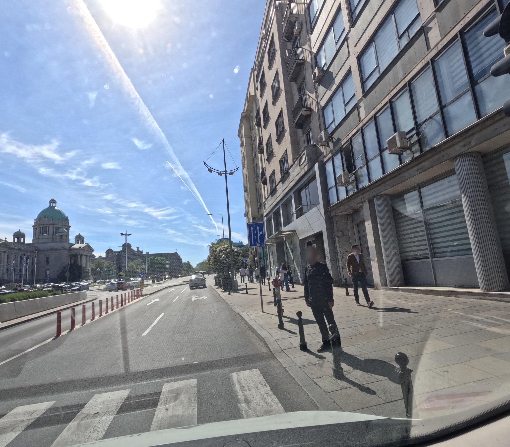 Street view near Apartment Bukusic, Belgrade — © smajser1 (CC BY-SA · Mapillary)
