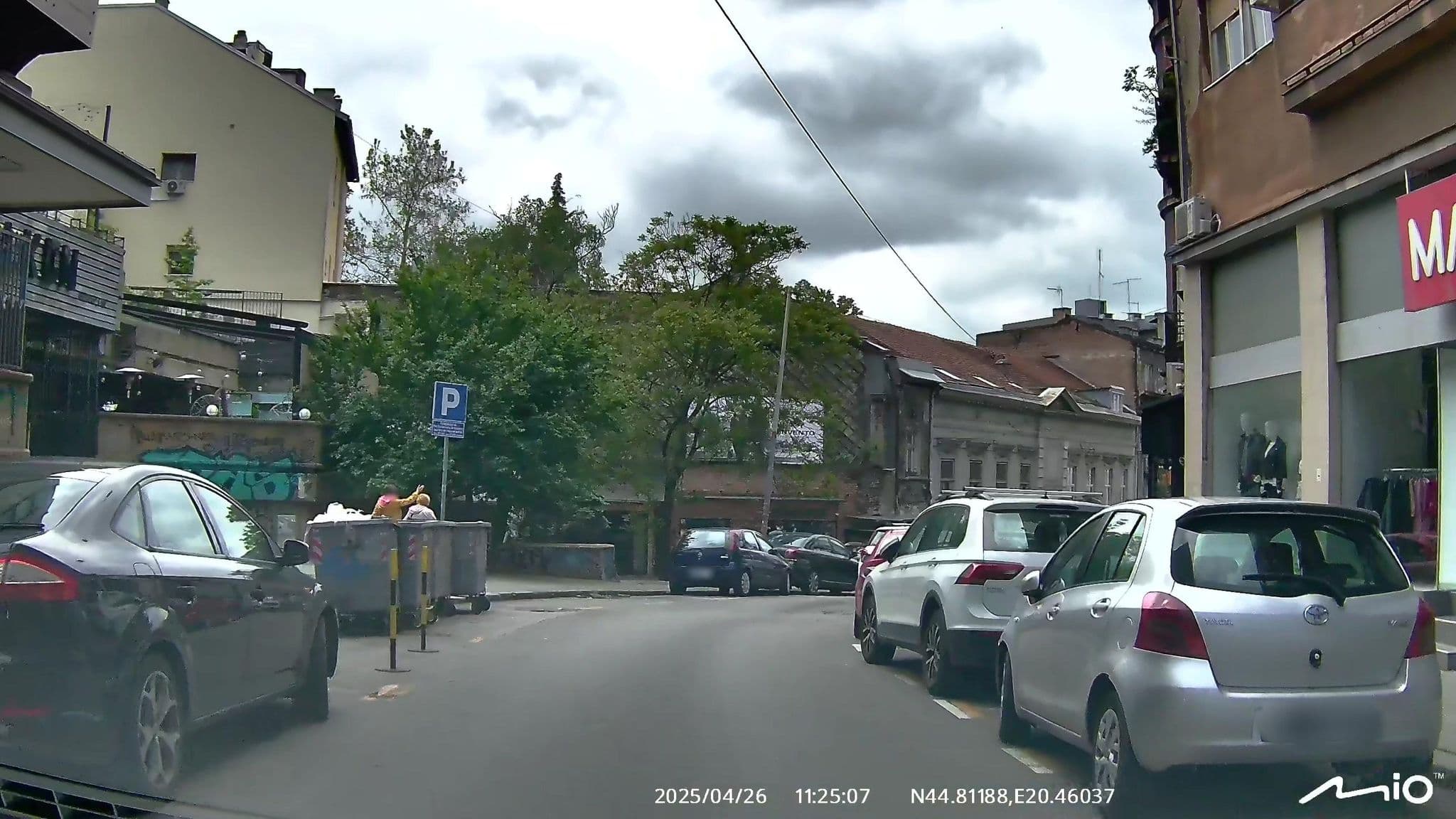 Street view near Basco Apartment 4*, Belgrade — © puky (CC BY-SA · Mapillary)