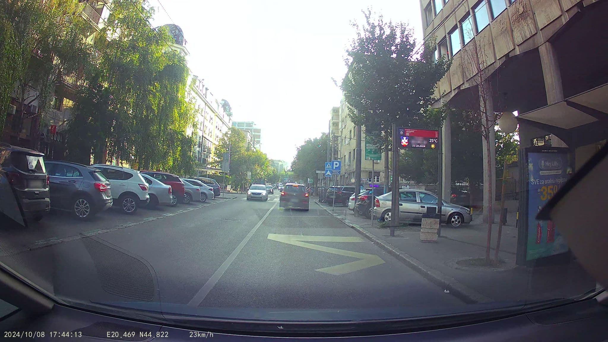 Street view near Hostel King, Belgrade — © pmilanovic (CC BY-SA · Mapillary)