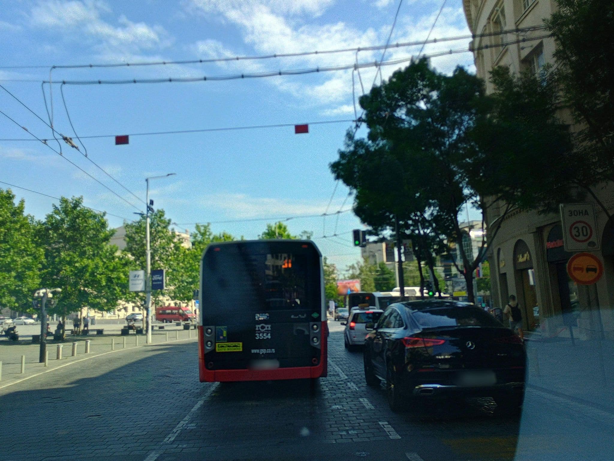Street view near centar no.1, Belgrade — © smajser1 (CC BY-SA · Mapillary)