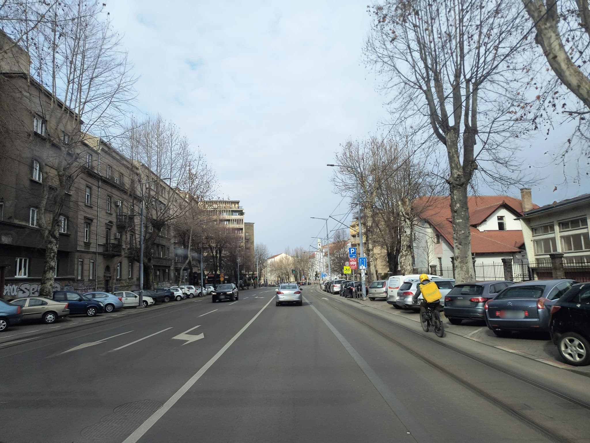 Street view near Milica’s Aprtment, Belgrade — © smajser1 (CC BY-SA · Mapillary)