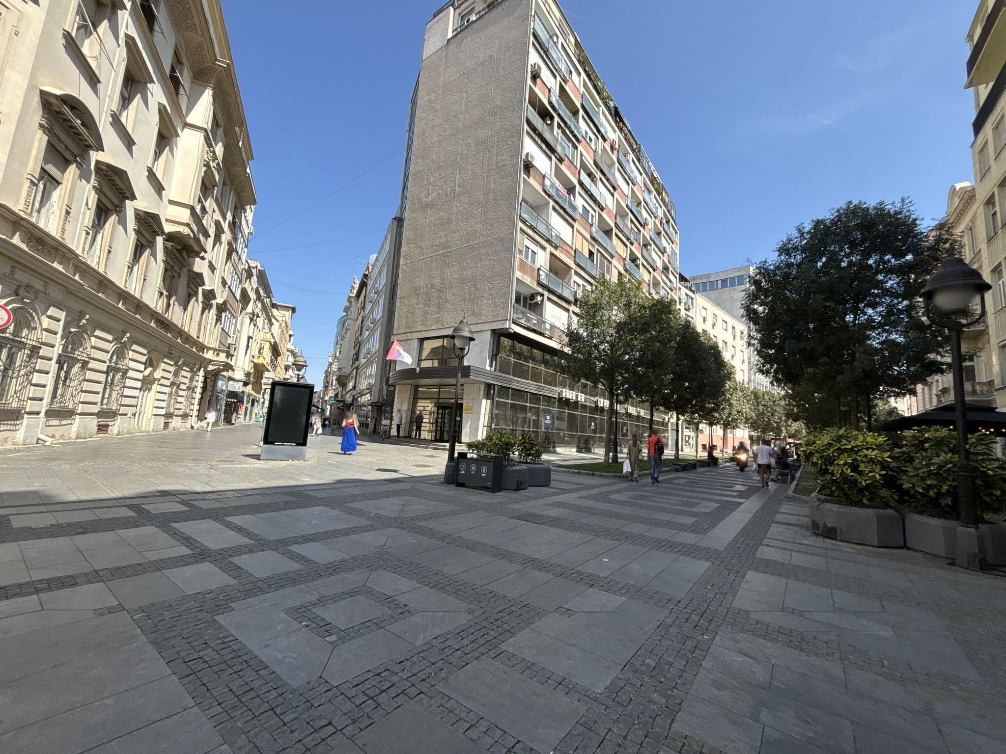 Street view near Af-TERR Hostel, Belgrade — © robot8a (CC BY-SA · Mapillary)