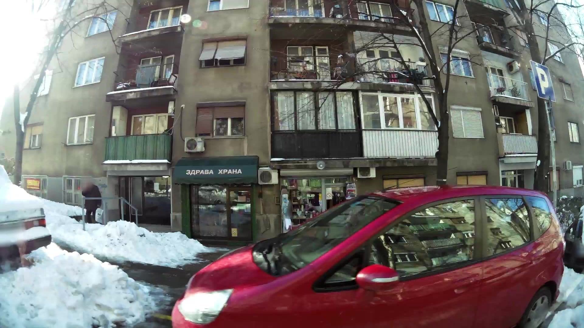 Street view near Hotel Karaburma, Belgrade — © kaartcam (CC BY-SA · Mapillary)