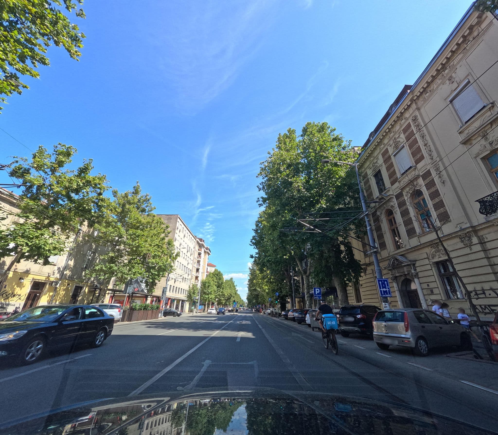 Street view near Cricket Park Hostel&Appartments, Belgrade — © Cakalovski (CC BY-SA · Mapillary)