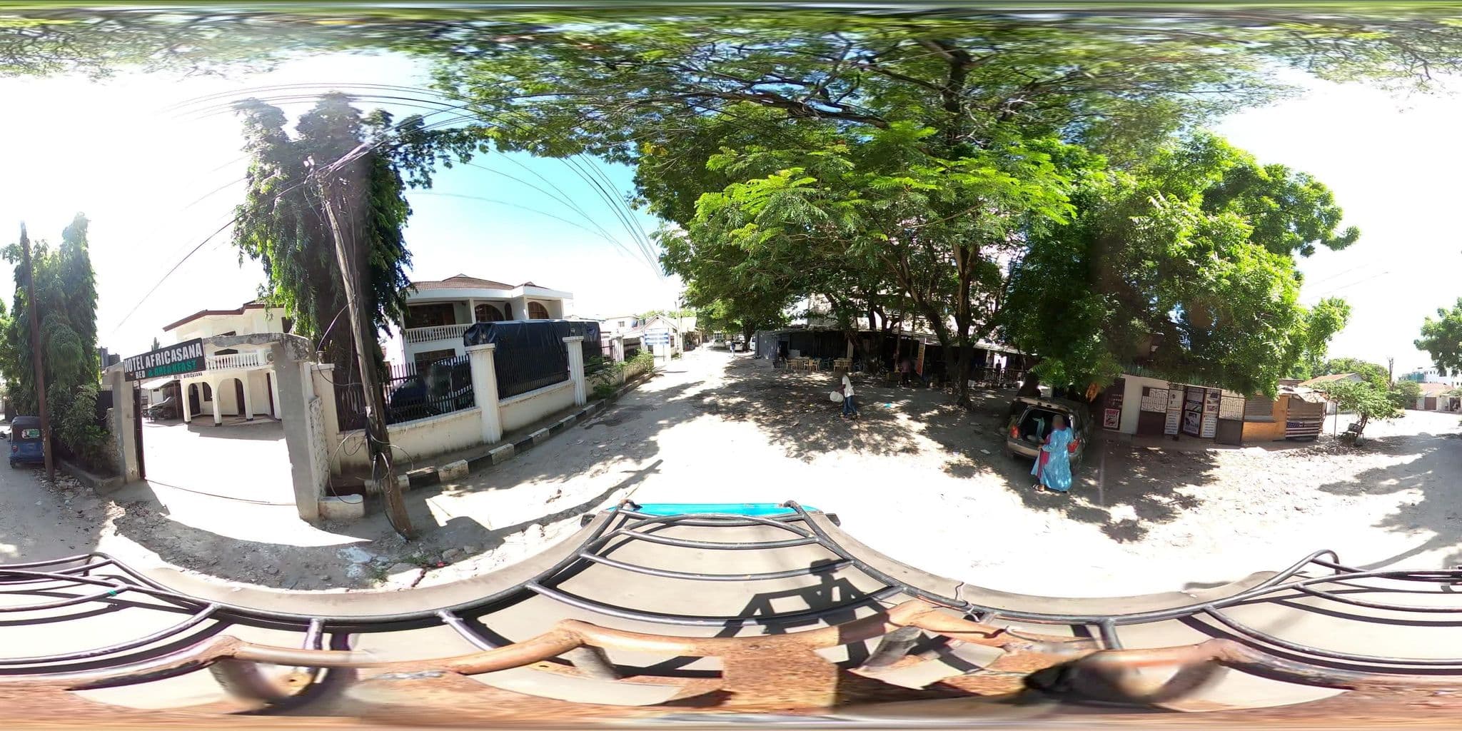 Street view near Hotel Africasana, Magomeni — © OMDTZ1 (CC BY-SA · Mapillary)