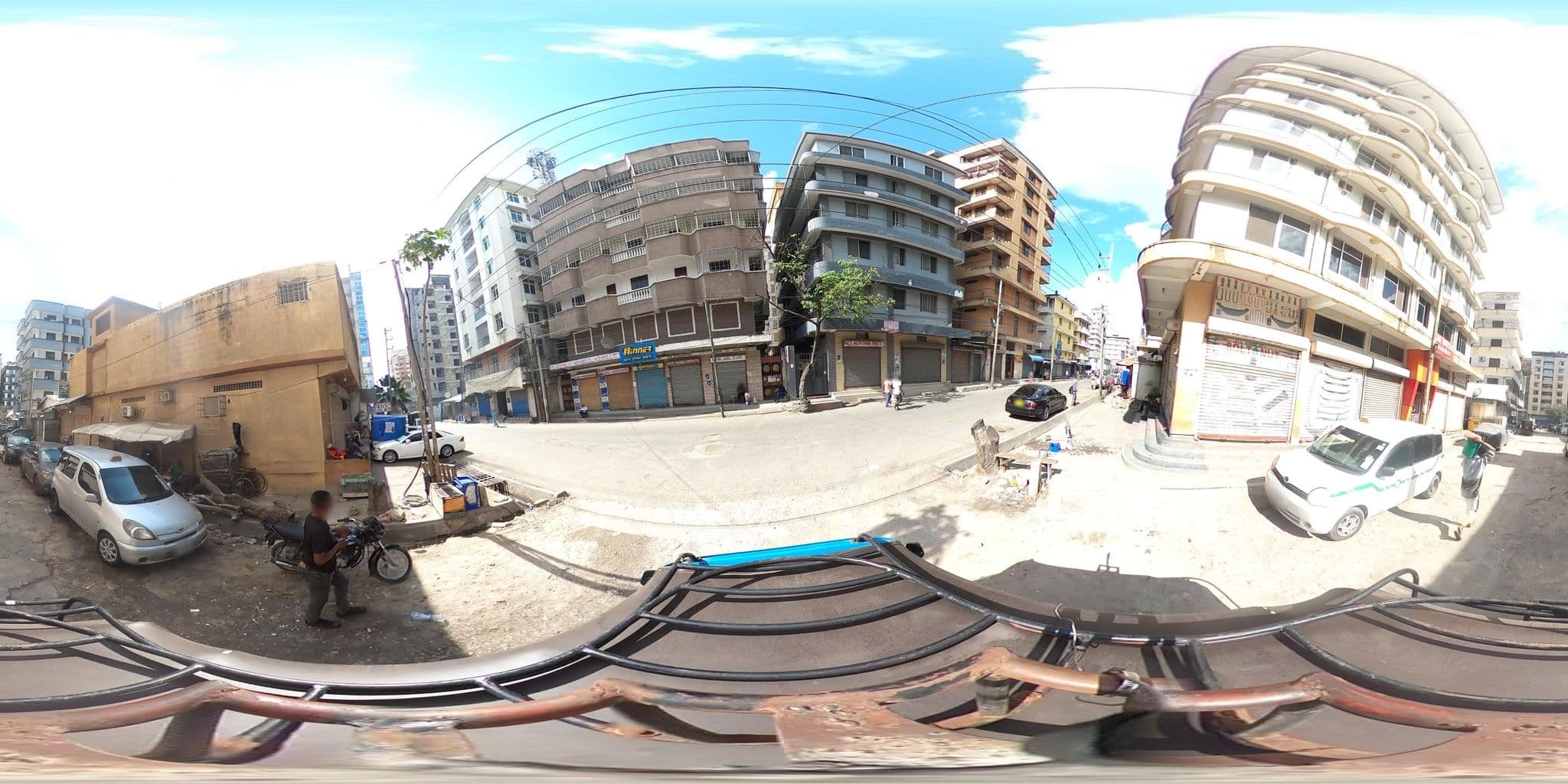 Street view near FLEX II HOTEL, Dar es Salaam — © OMDTZ1 (CC BY-SA · Mapillary)