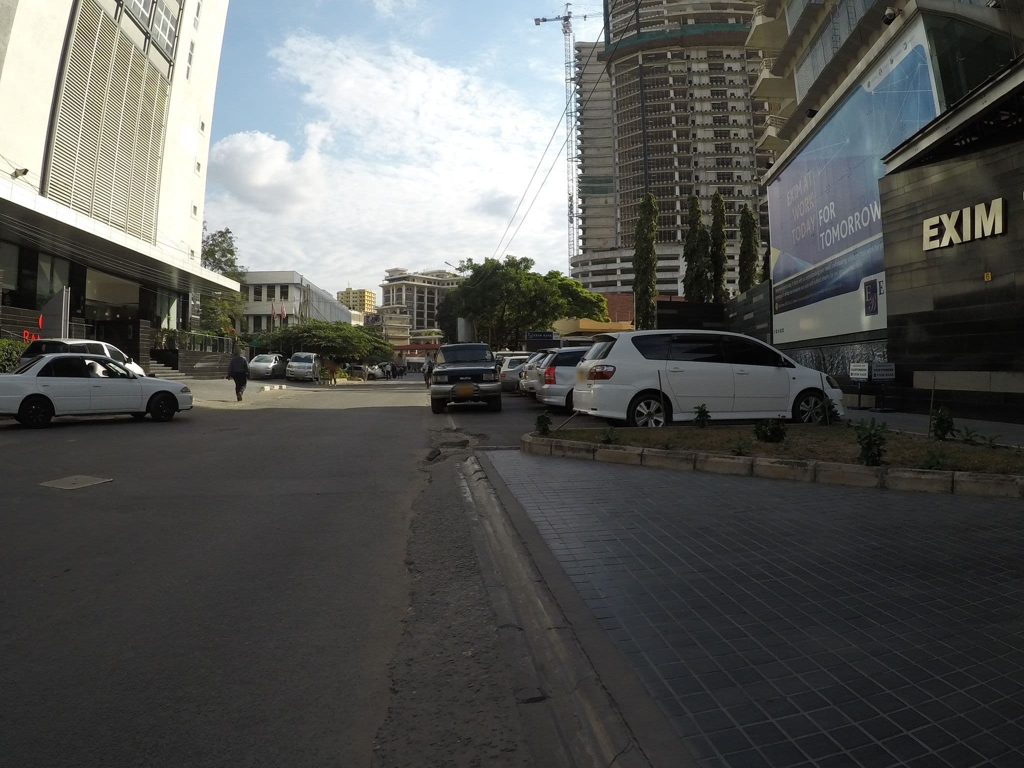 Street view near Ramada Encore, Dar es Salaam — © eneerhut (CC BY-SA · Mapillary)