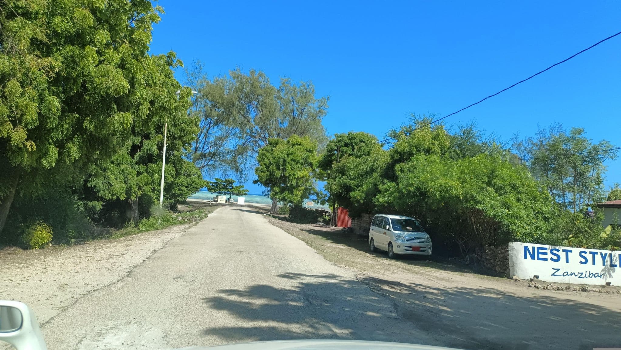 Street view near Zanzibar Blue Resort, Nganane — © johnp (CC BY-SA · Mapillary)