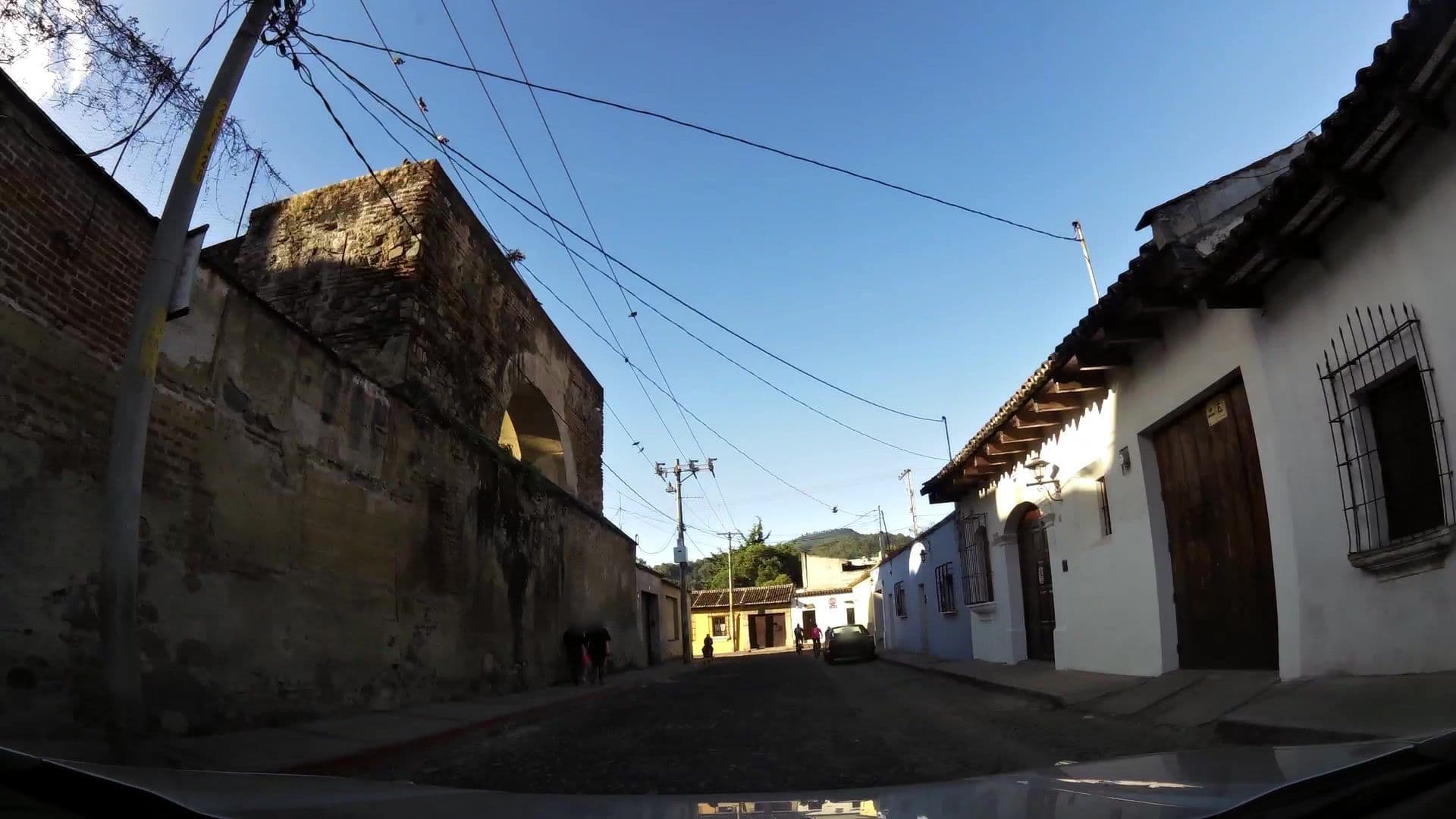 Street view near Hotel El Sin Ventura, Antigua Guatemala — © kaartcam (CC BY-SA · Mapillary)