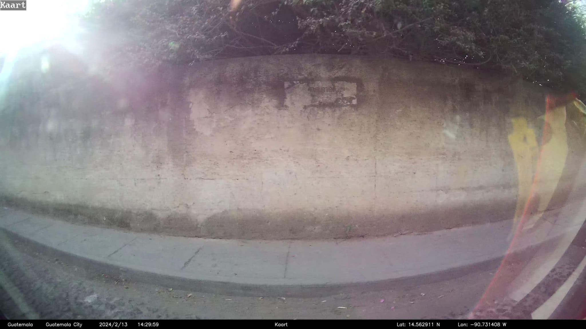 Street view near Posada Don Julian, Antigua Guatemala — © kaart_2 (CC BY-SA · Mapillary)