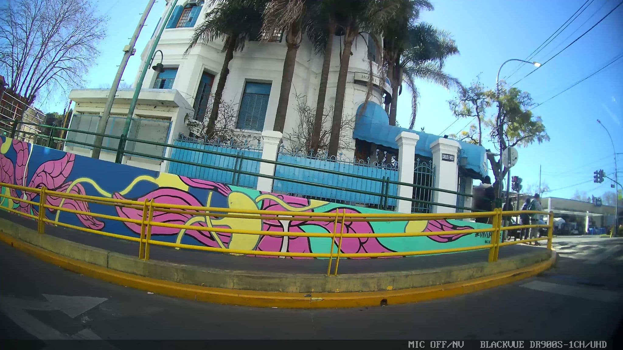 Street view near Hotel Vicente Lopez, Belgrano — © kaart_1 (CC BY-SA · Mapillary)