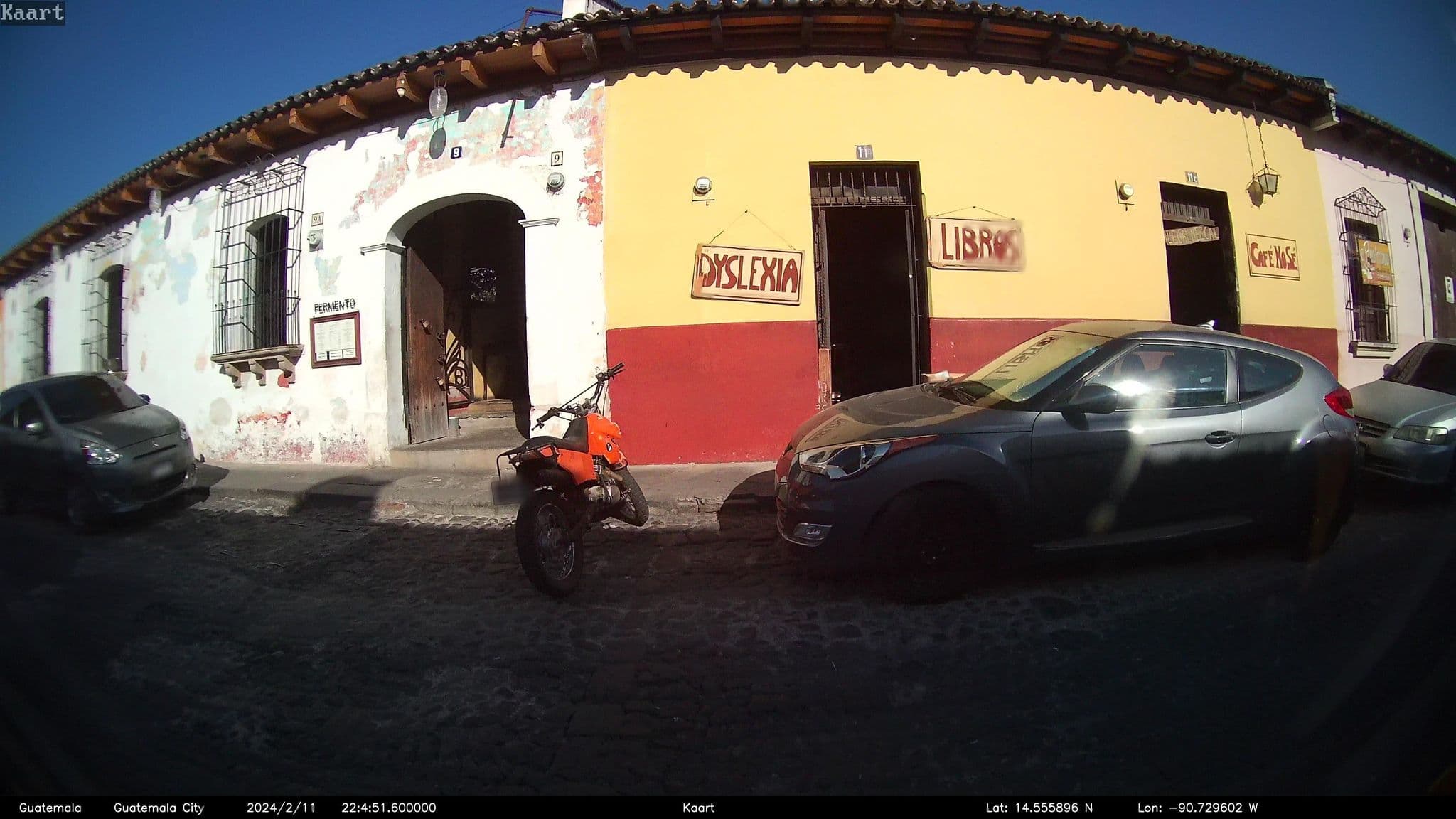 Street view near Frank & Fre, Antigua Guatemala — © kaart_2 (CC BY-SA · Mapillary)