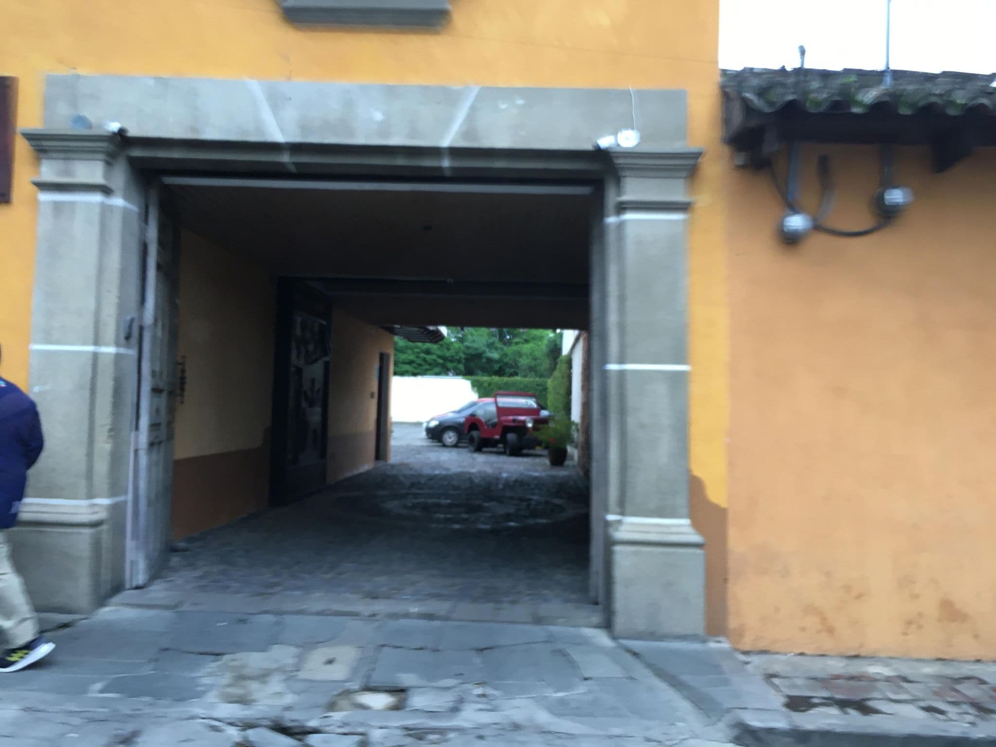 Street view near Hotel Casa Santa Lucia, Antigua Guatemala — © jaas (CC BY-SA · Mapillary)