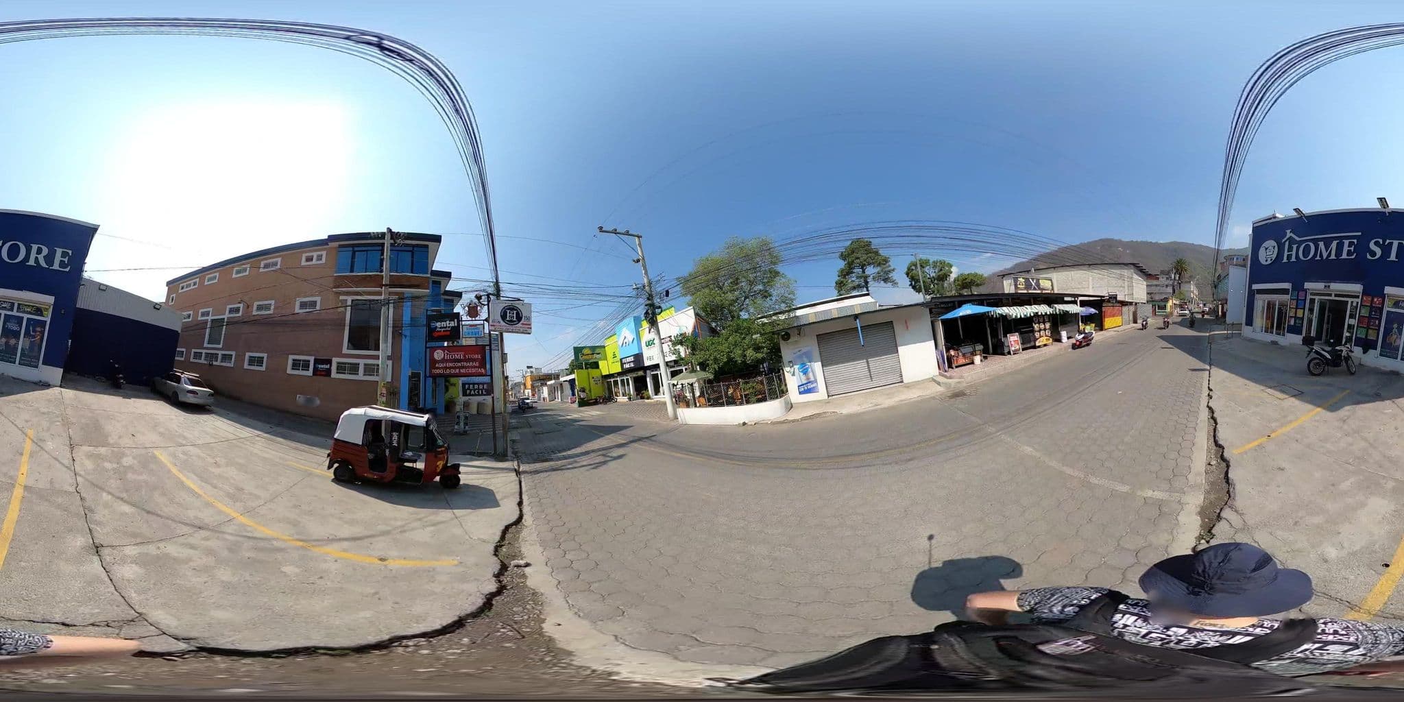 Street view near Hotel Miralrio Panajachel, Solola., Panajachel — © nicovargas (CC BY-SA · Mapillary)