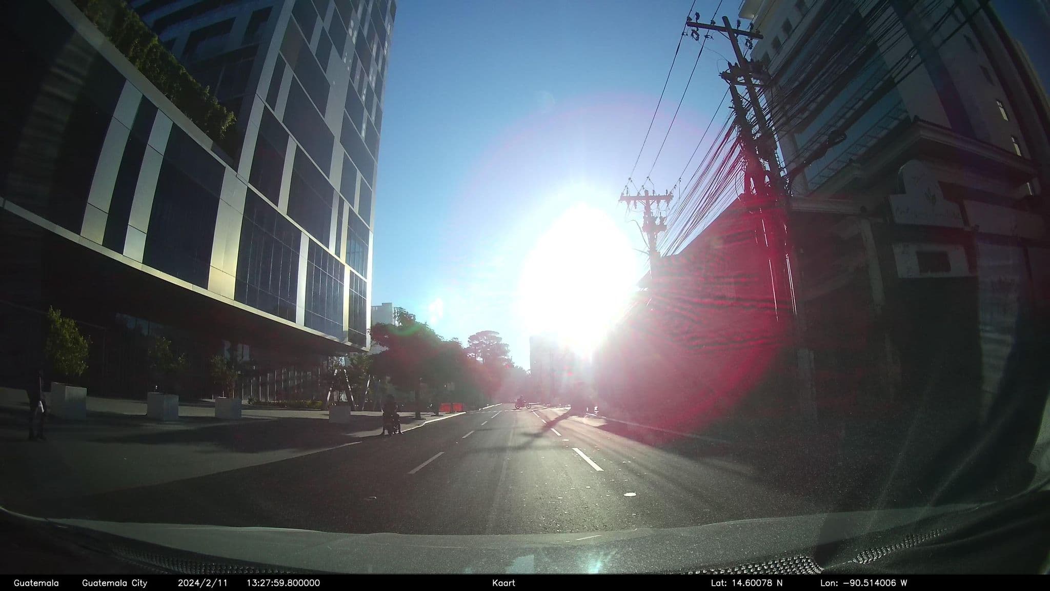 Street view near Antigua Inn Hotel, Santa Catarina Pinula — © kaart_2 (CC BY-SA · Mapillary)