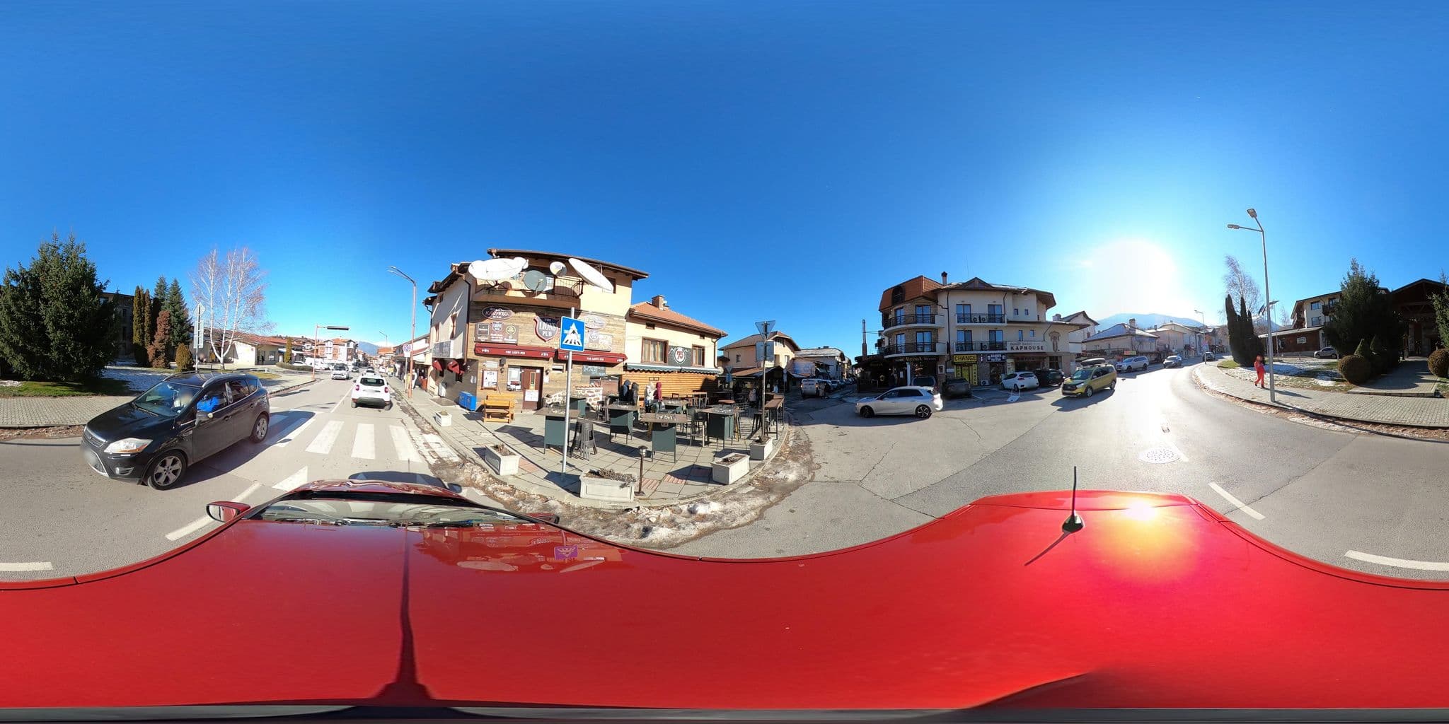 Street view near Hotel Strazhite Bansko, Bansko — © nglf (CC BY-SA · Mapillary)