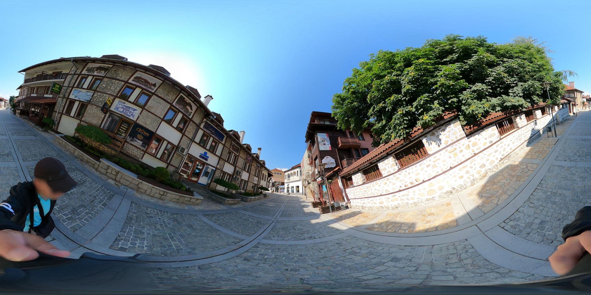 Street view near Hotel Rodina, Bansko — © alexanderbtodorov (CC BY-SA · Mapillary)