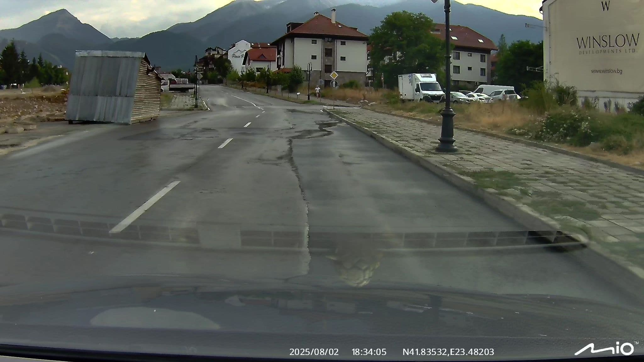 Street view near Хотел Ривърс Хаус, Bansko — © puky (CC BY-SA · Mapillary)