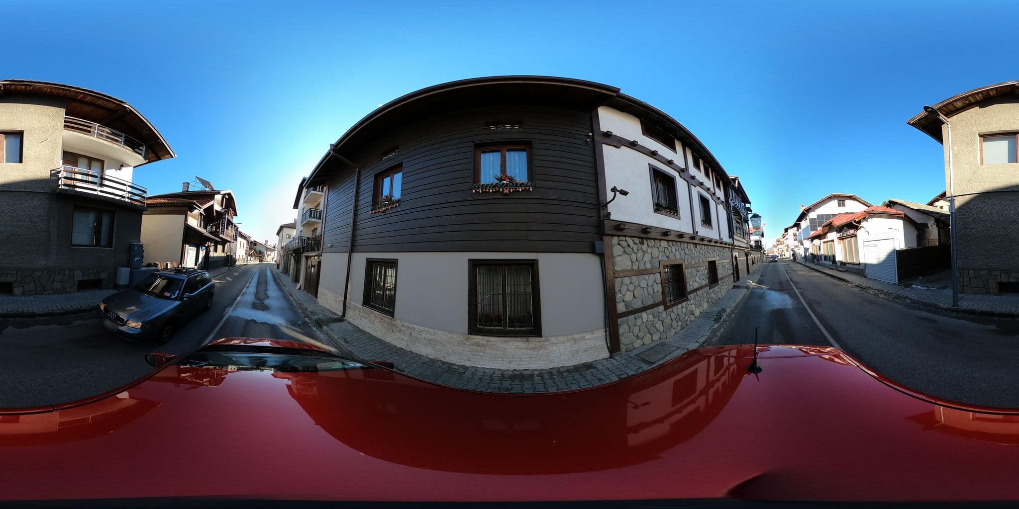 Street view near Hotel Riskyoff, Bansko — © nglf (CC BY-SA · Mapillary)