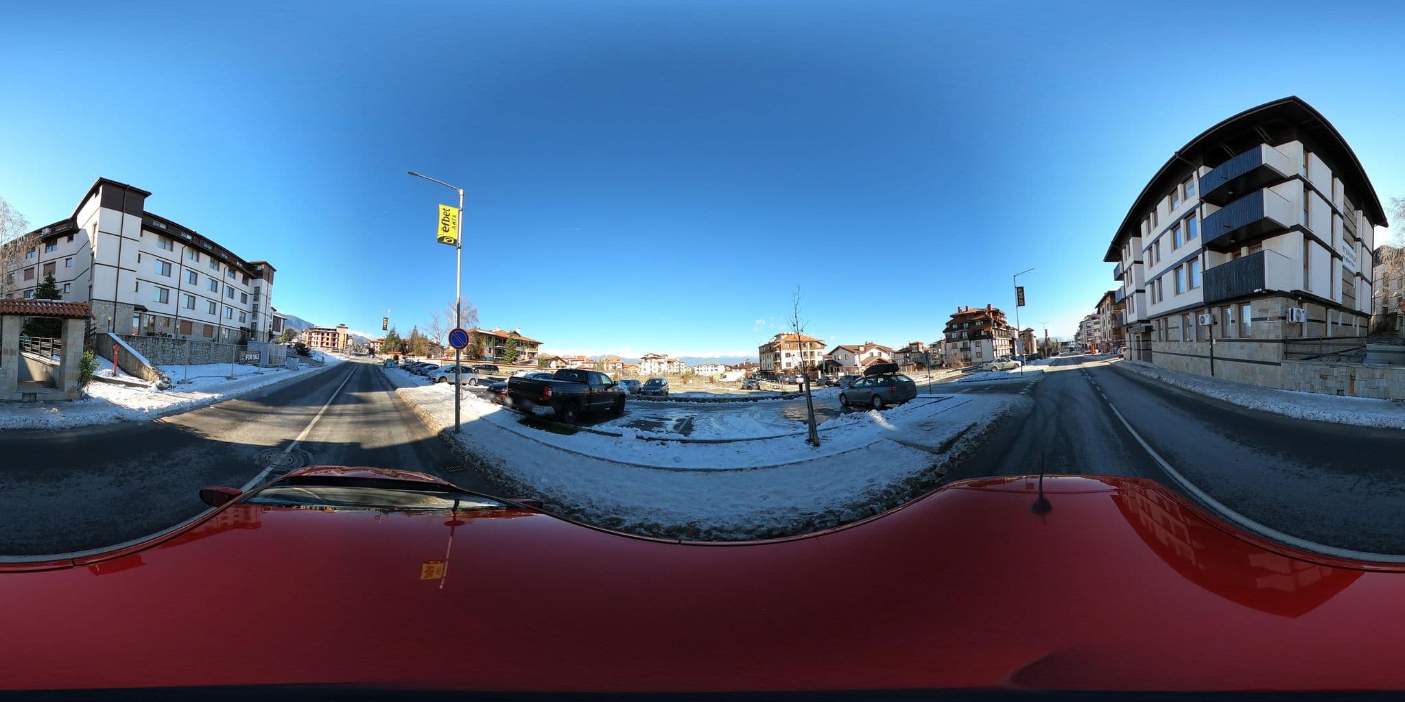 Street view near The Monastery, Bansko — © nglf (CC BY-SA · Mapillary)