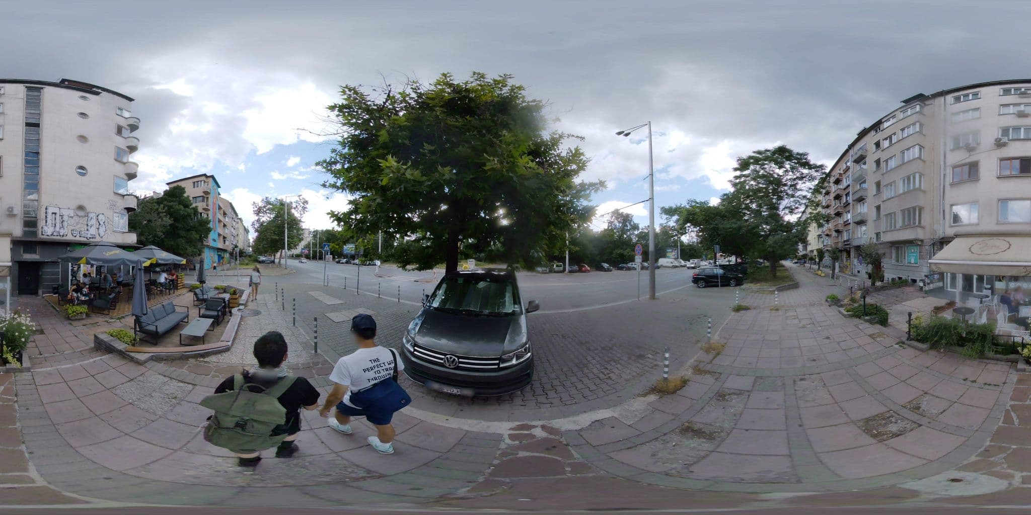 Street view near Central Point Boutique Hotel, Sofia — © mapconcierge (CC BY-SA · Mapillary)