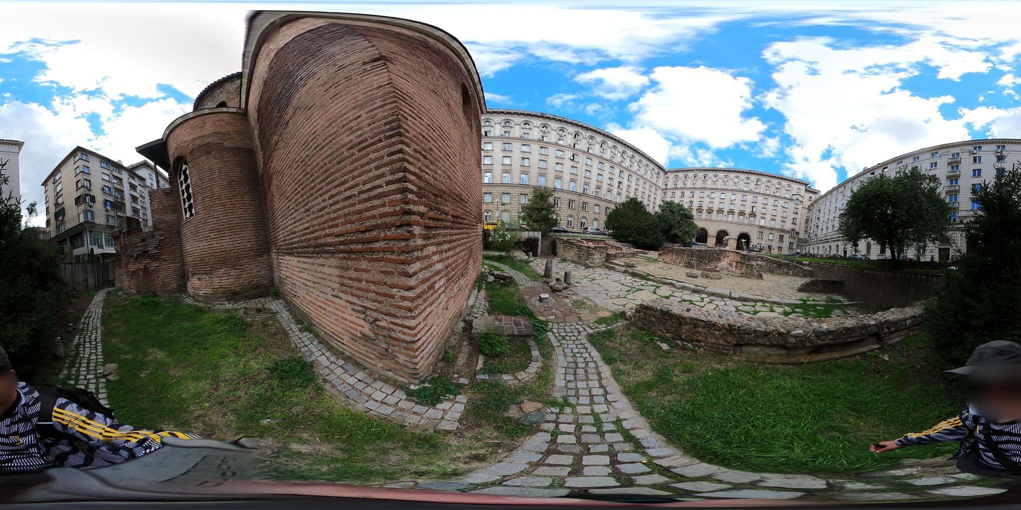 Street view near Бившият Хотел Империaл / Former Hotel Imerial, Sofia — © alexanderbtodorov (CC BY-SA · Mapillary)