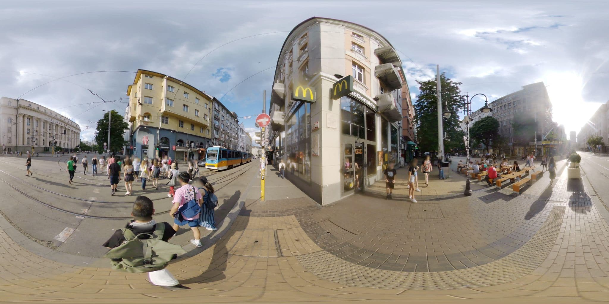 Street view near Internet Hostel Sofia, Sofia — © mapconcierge (CC BY-SA · Mapillary)