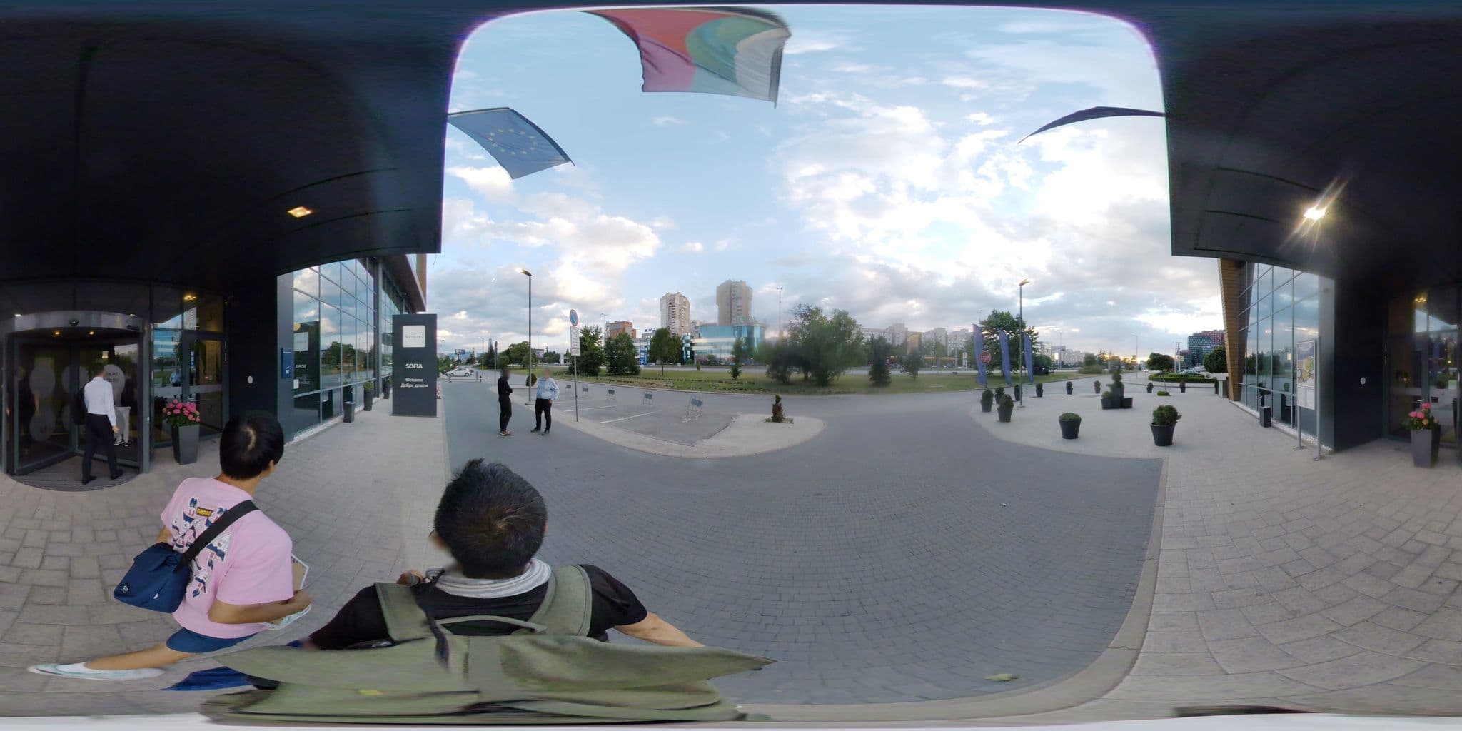 Street view near Novotel Sofia, Sofia — © mapconcierge (CC BY-SA · Mapillary)