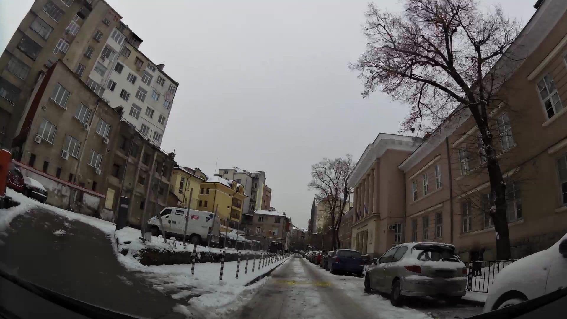 Street view near city hall, Best Western City Hotel, Sofia — © kaartcam (CC BY-SA · Mapillary)