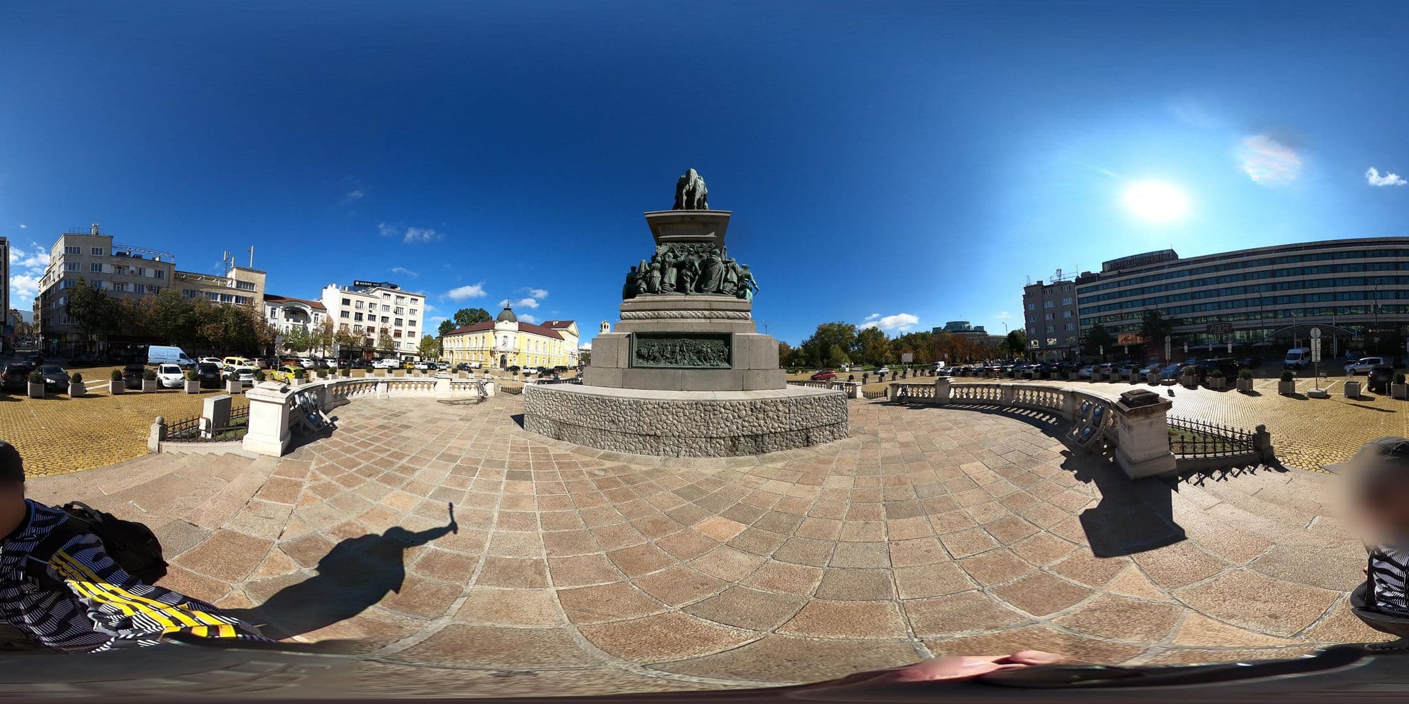 Street view near Radisson Blu Grand Hotel, Sofia — © alexanderbtodorov (CC BY-SA · Mapillary)