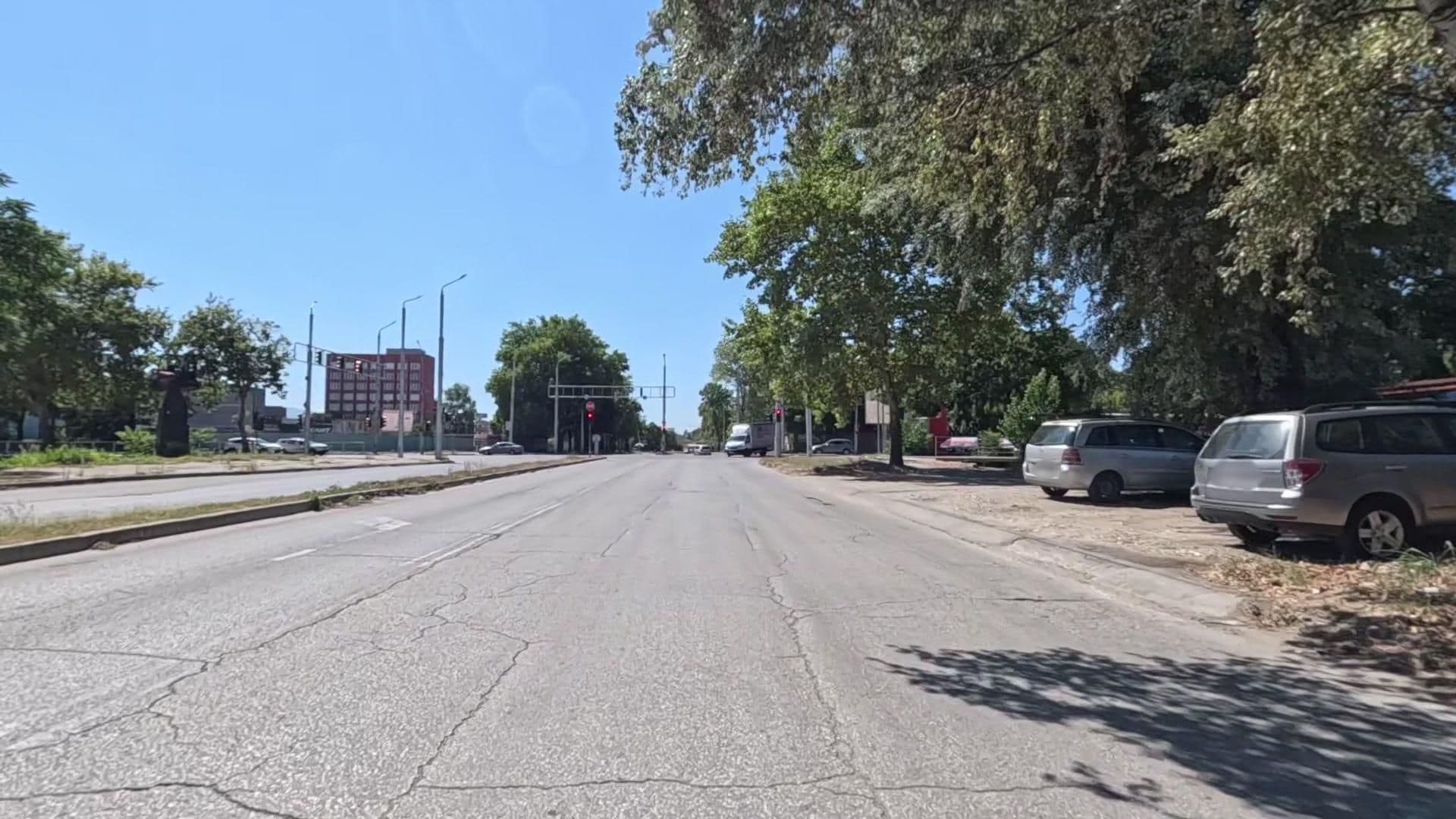 Street view near Hostel Solar, Plovdiv — © Kristiqn (CC BY-SA · Mapillary)