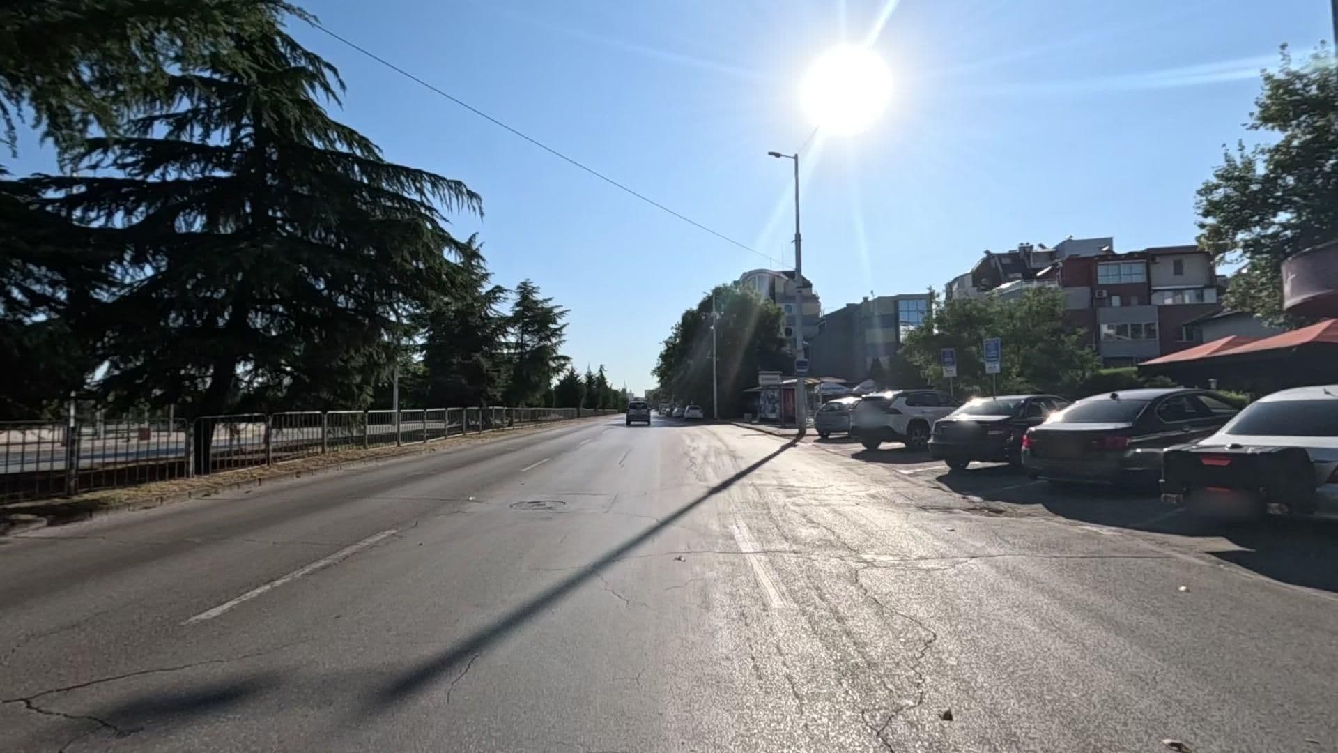 Street view near Mirena Hotel, Plovdiv — © Kristiqn (CC BY-SA · Mapillary)
