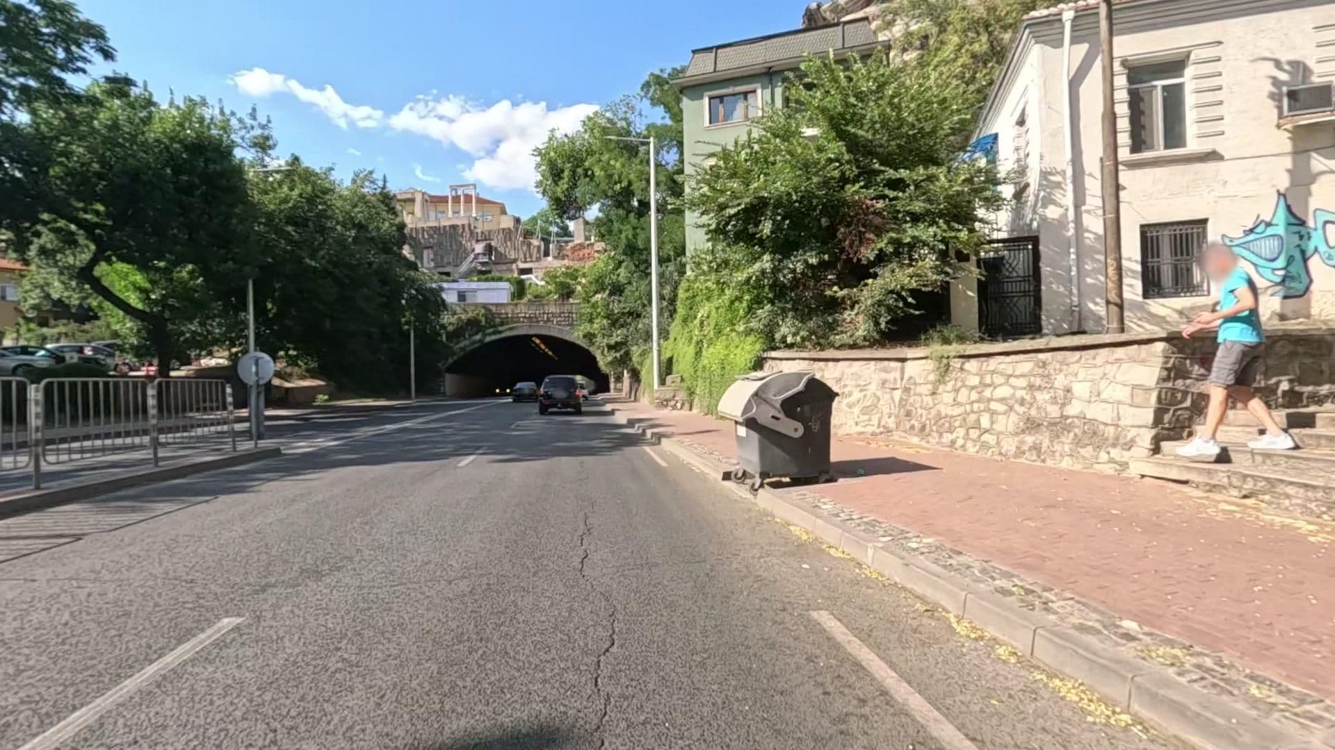 Street view near Maison 21, Plovdiv — © Kristiqn (CC BY-SA · Mapillary)