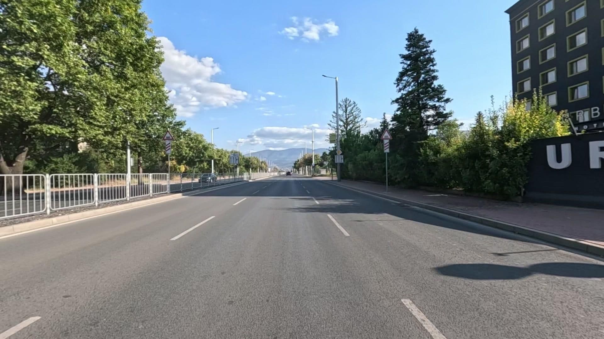 Street view near Hotel Urban, Plovdiv — © Kristiqn (CC BY-SA · Mapillary)
