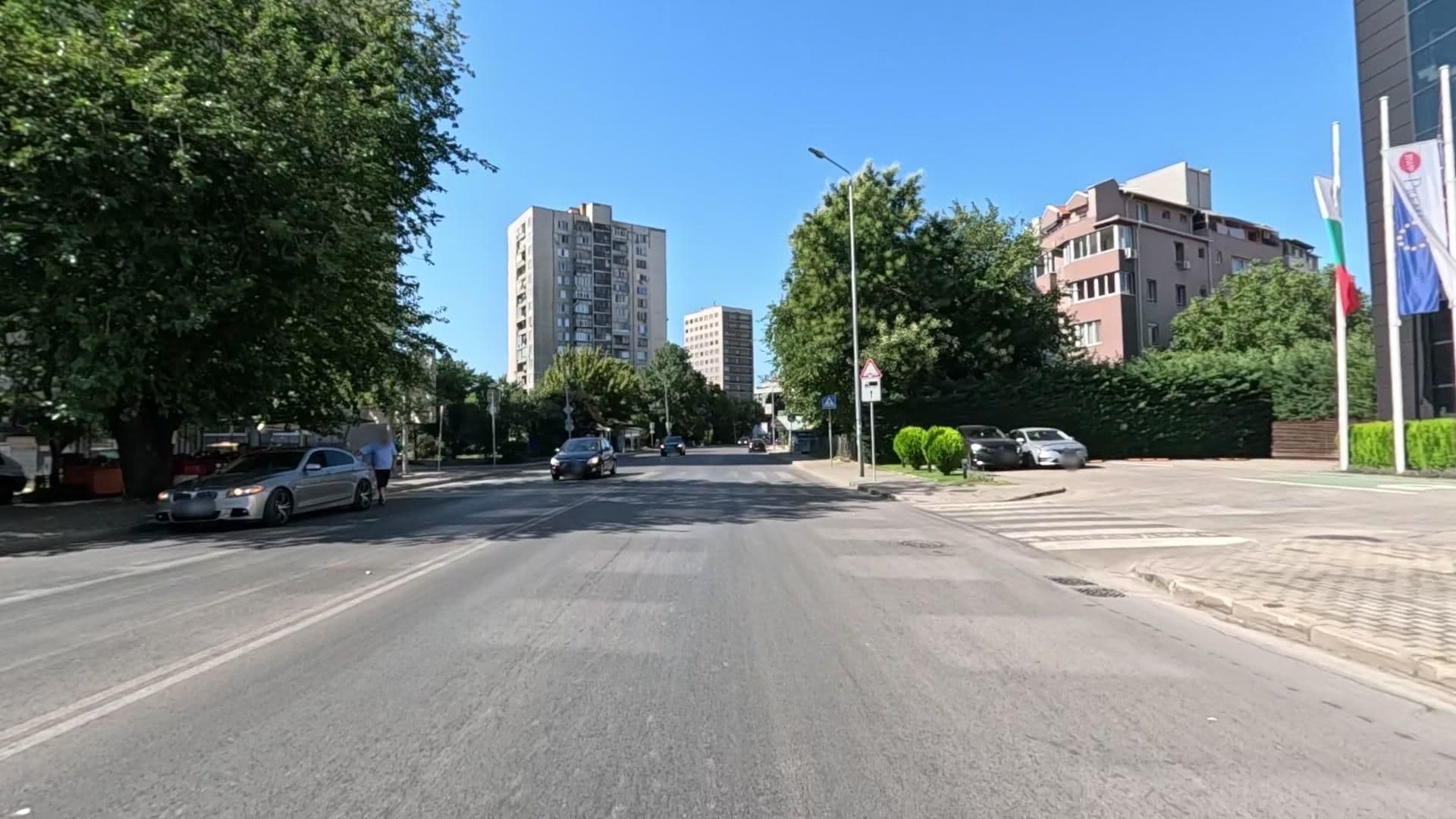 Street view near Best Western Premier Plovdiv, Plovdiv — © Kristiqn (CC BY-SA · Mapillary)