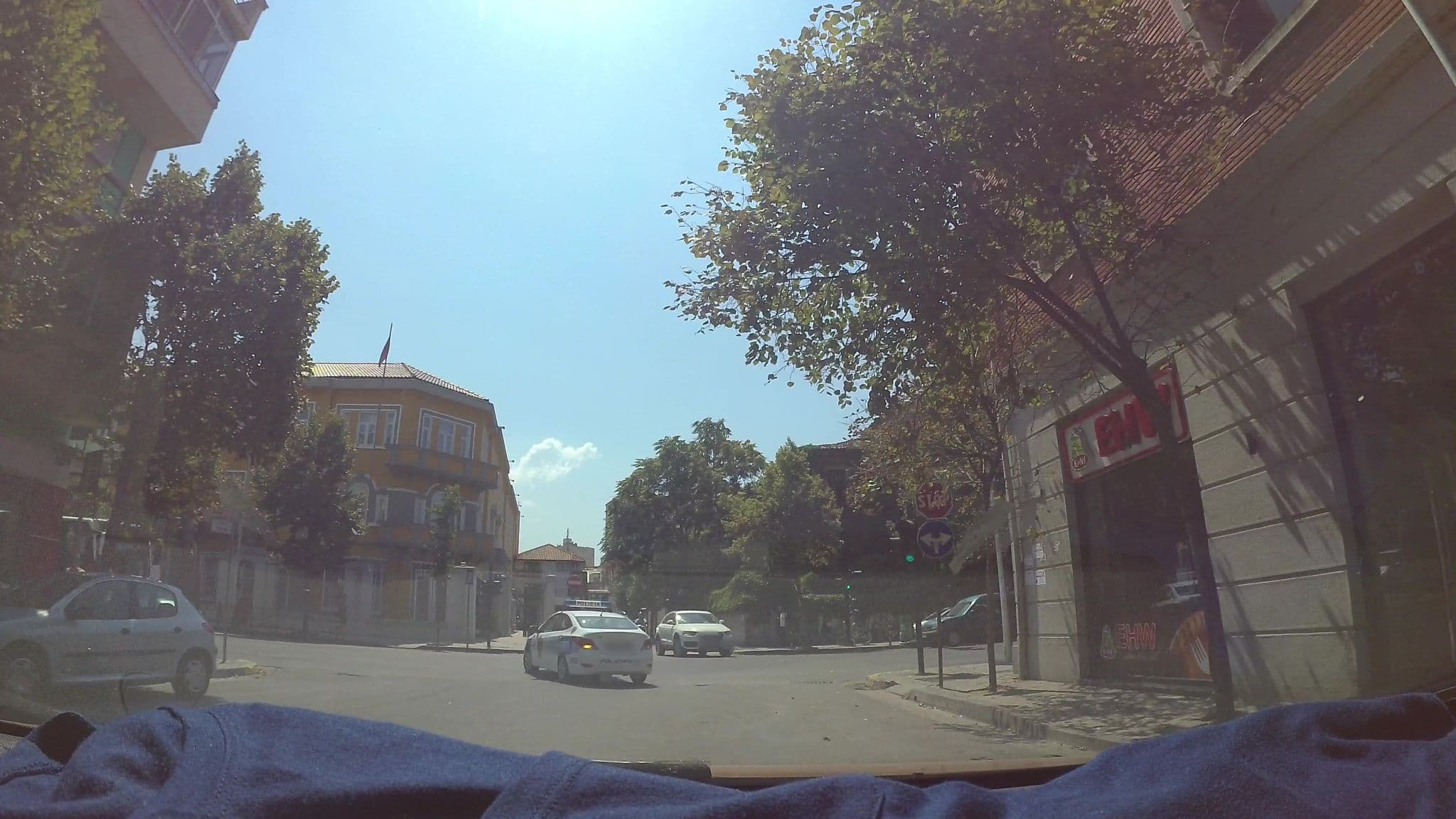 Street view near By Bel Ami, Tirana
