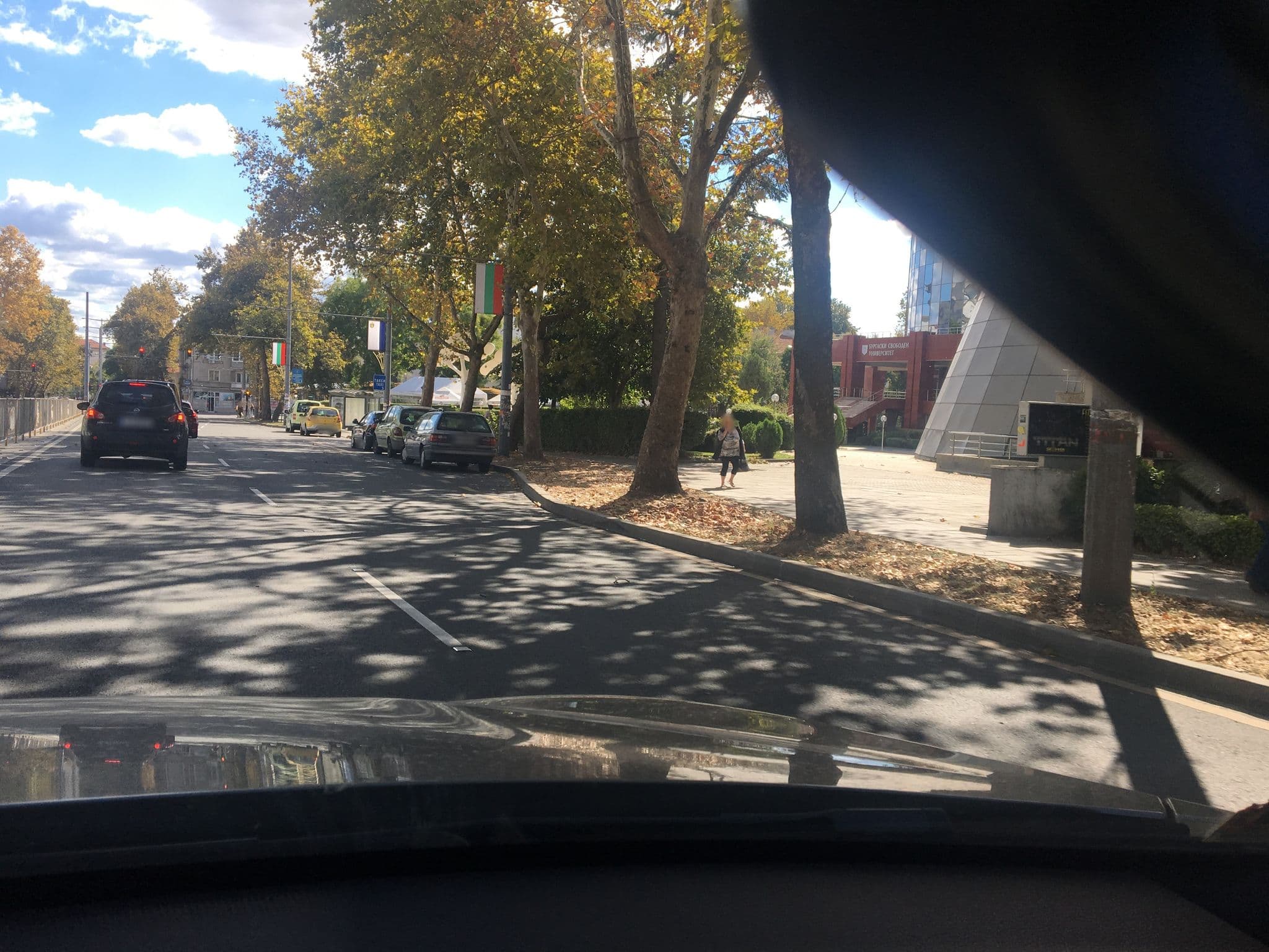Street view near Хотел БСУ, Burgas — © herepaburgas (CC BY-SA · Mapillary)