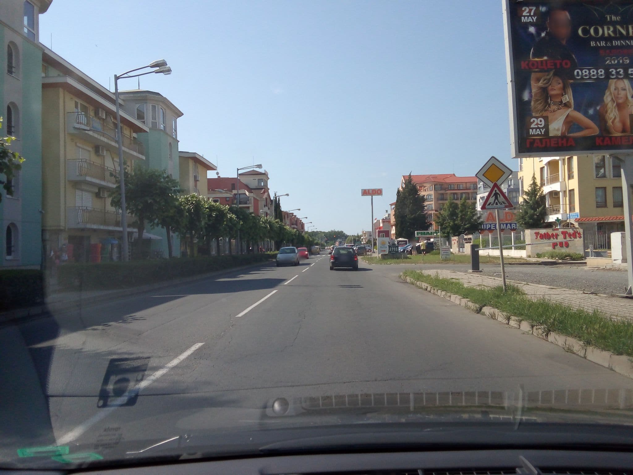 Street view near Sunny Planex Hotel, Nesebar — © micmin1972 (CC BY-SA · Mapillary)