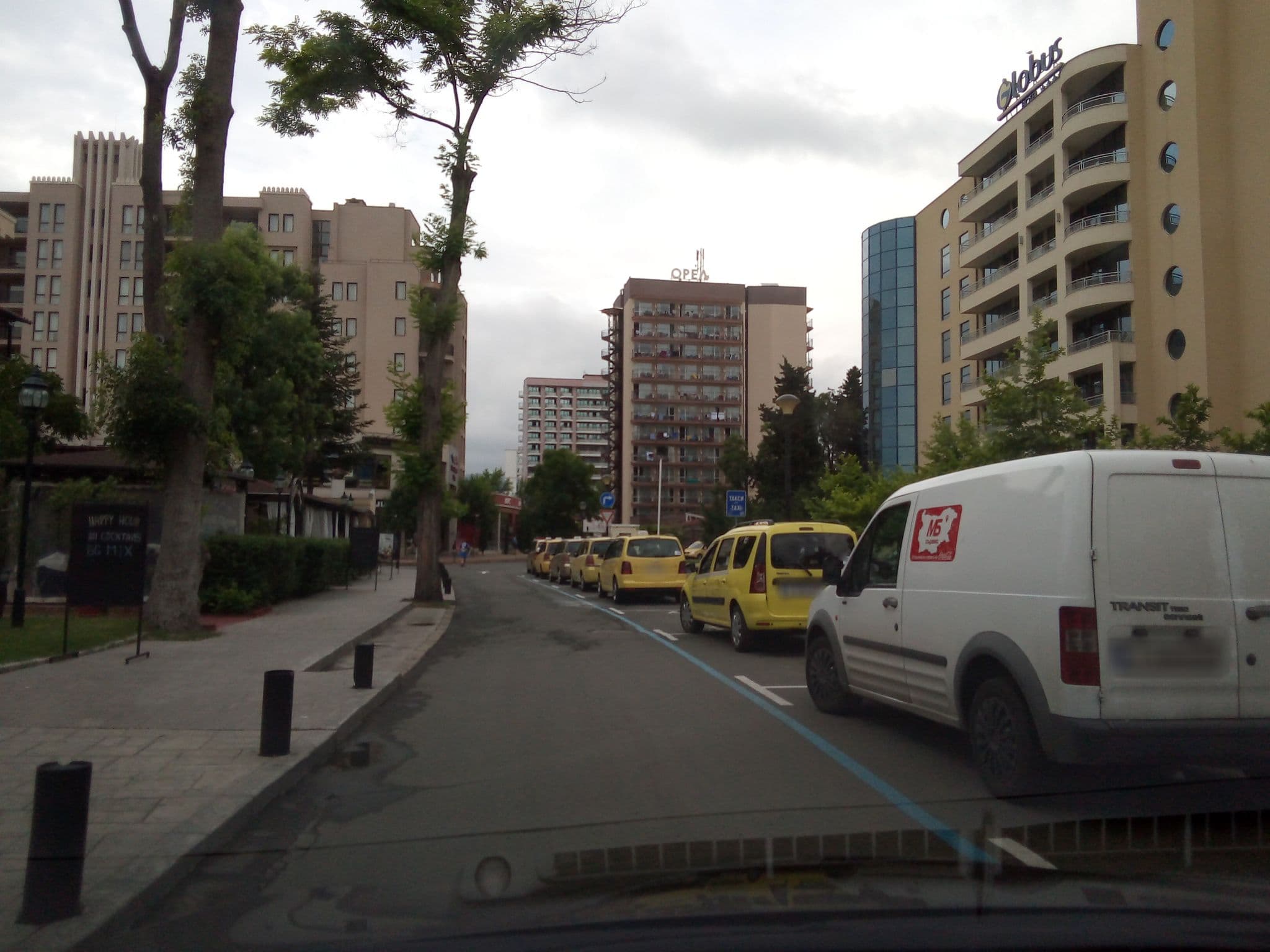 Street view near Venus Hotel, Sveti Vlas — © micmin1972 (CC BY-SA · Mapillary)