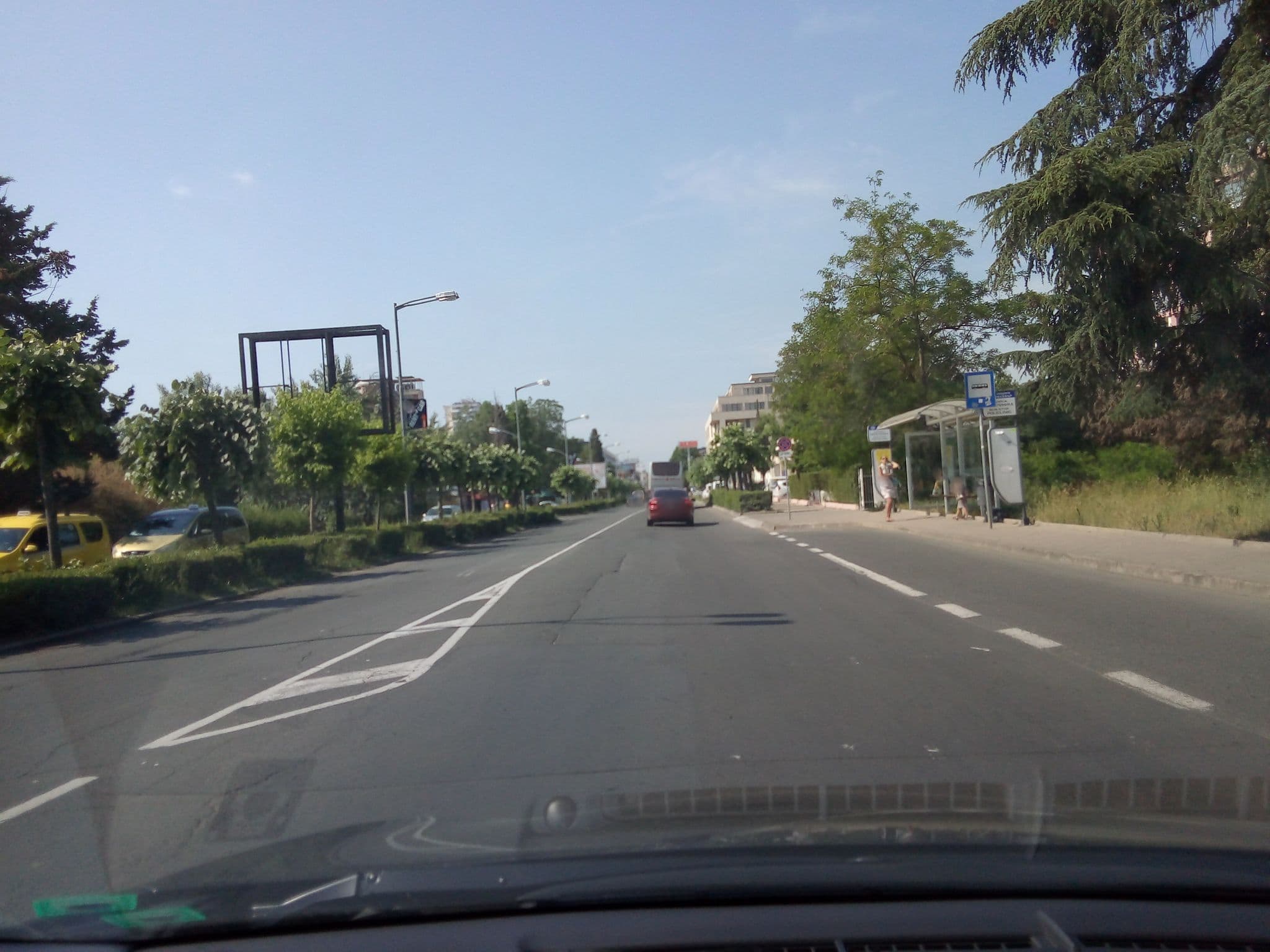 Street view near Hotel Opal, Sunny Beach, Sveti Vlas — © micmin1972 (CC BY-SA · Mapillary)