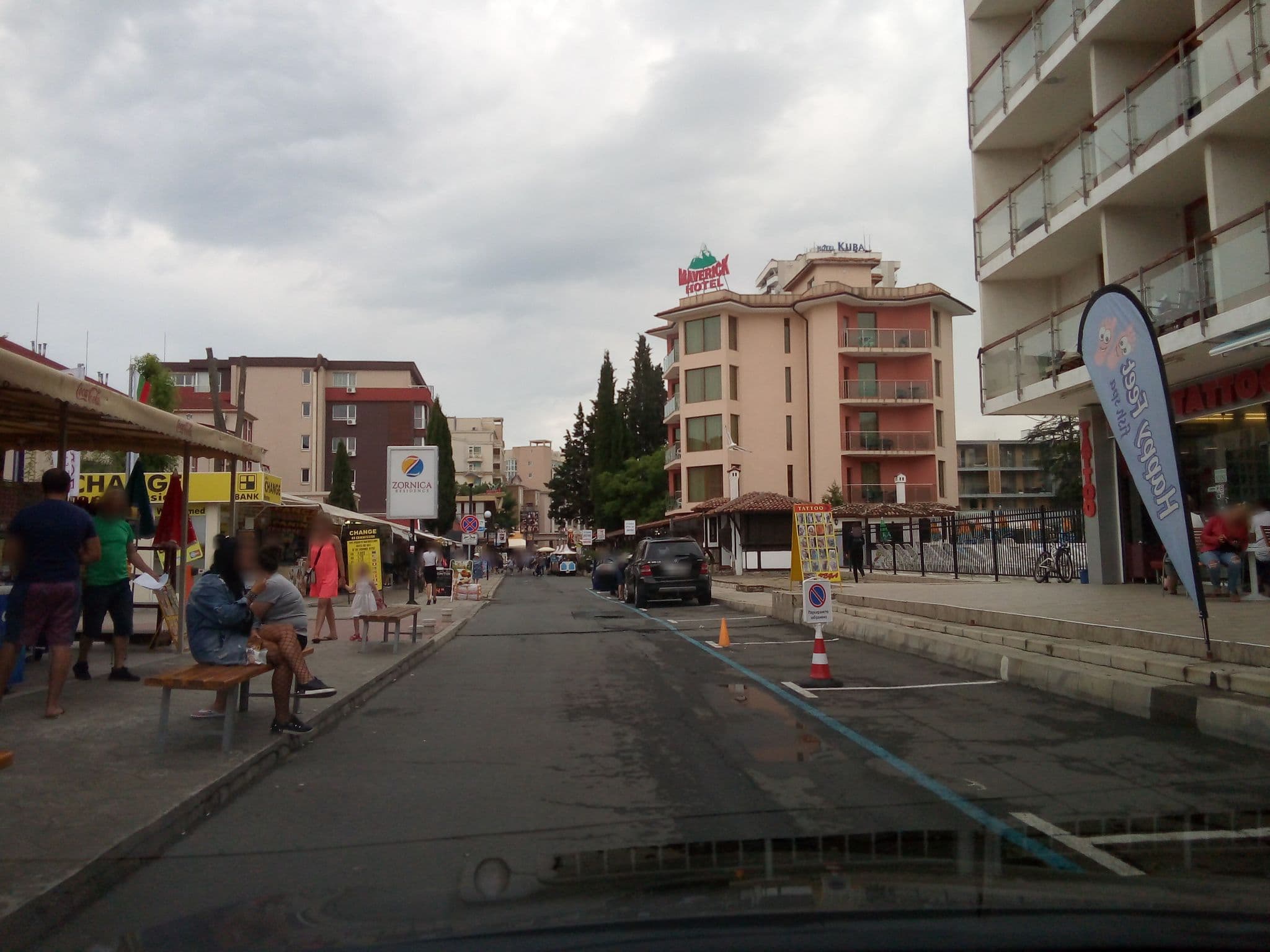 Street view near Asteria Family Resort, Sveti Vlas — © micmin1972 (CC BY-SA · Mapillary)